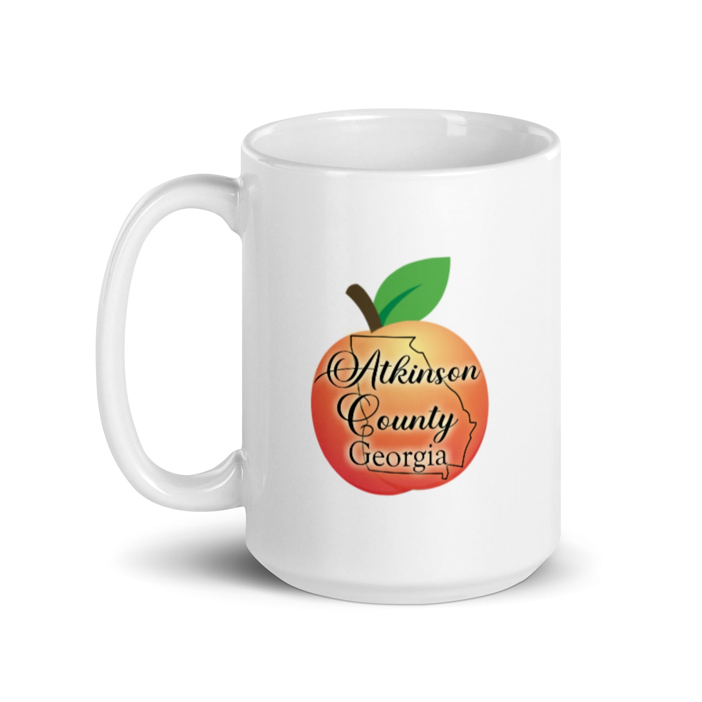 Atkinson County Georgia White glossy mug