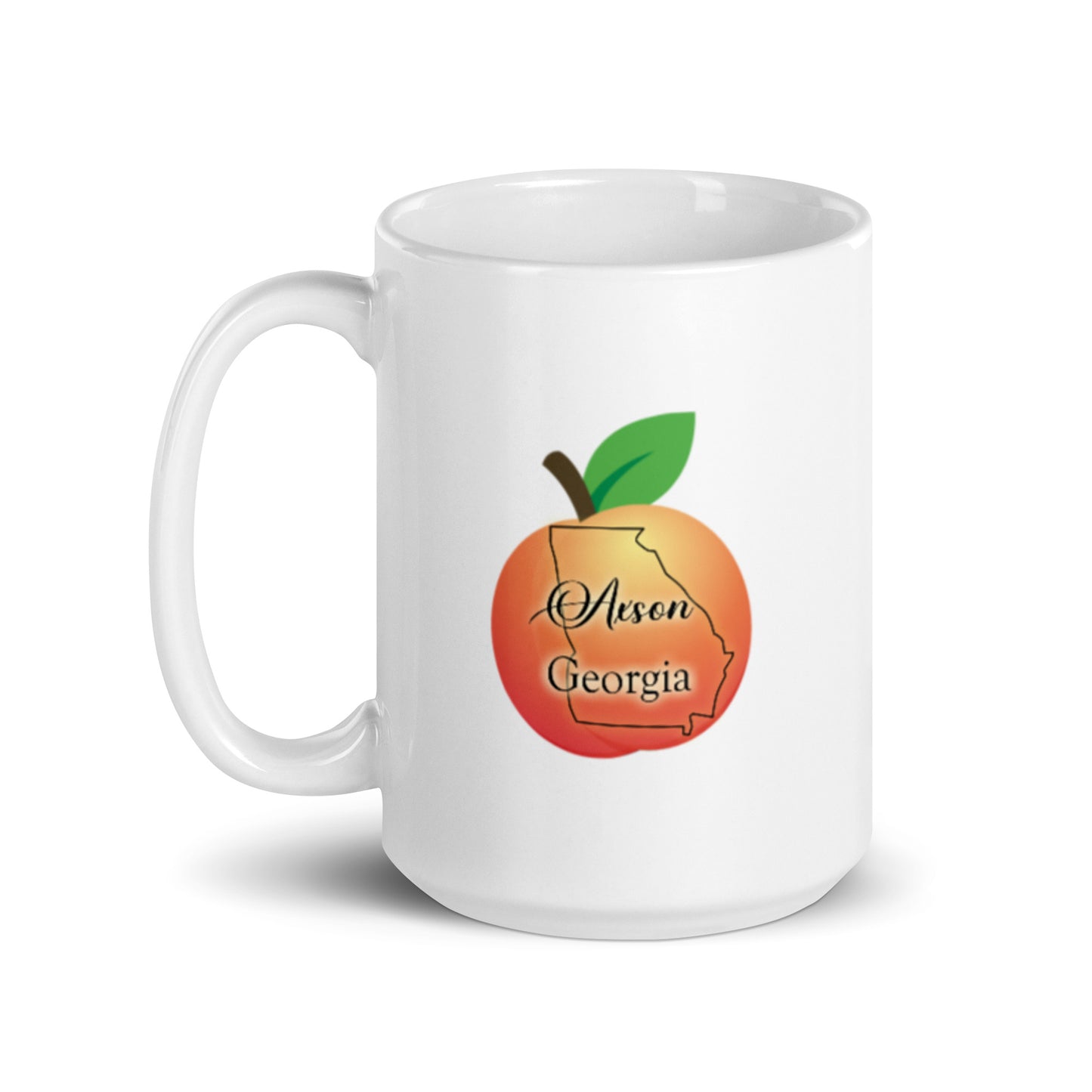 Axson Georgia White glossy mug