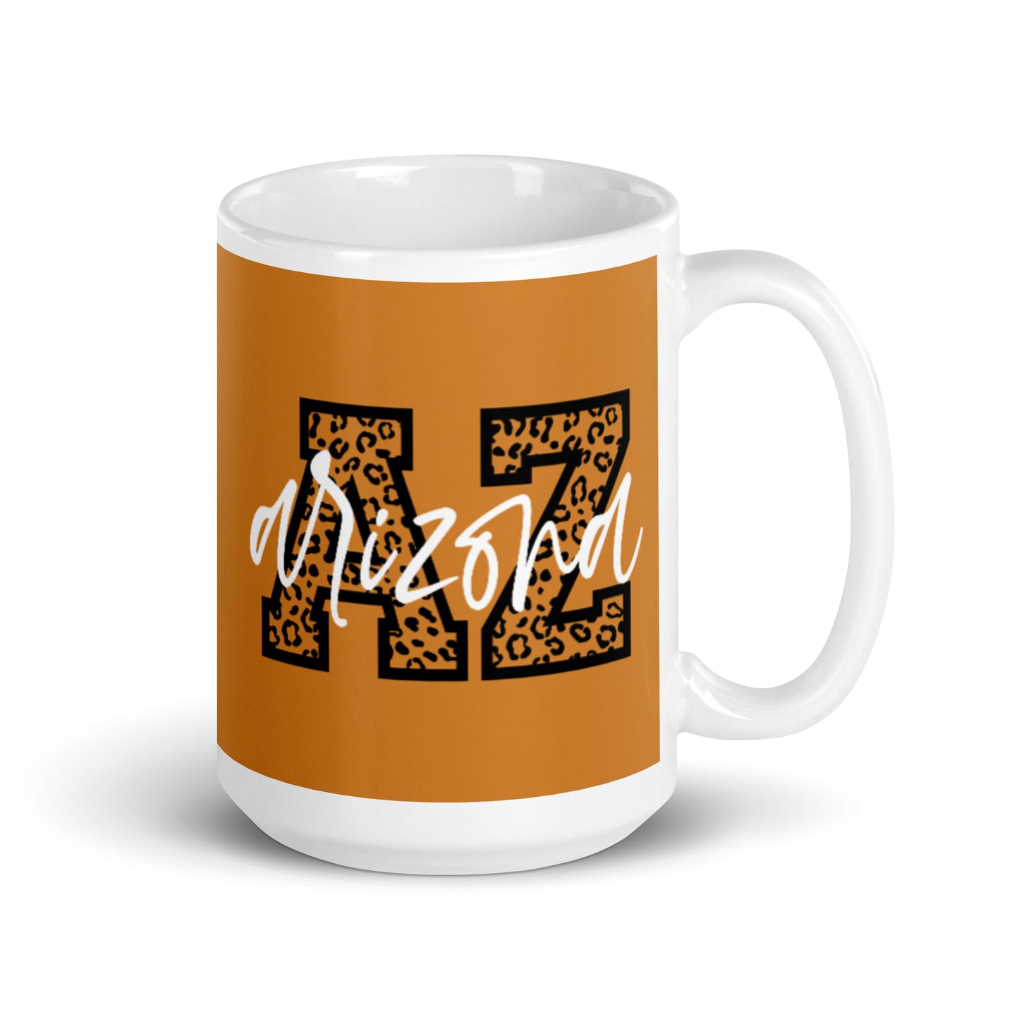 Arizona White glossy mug