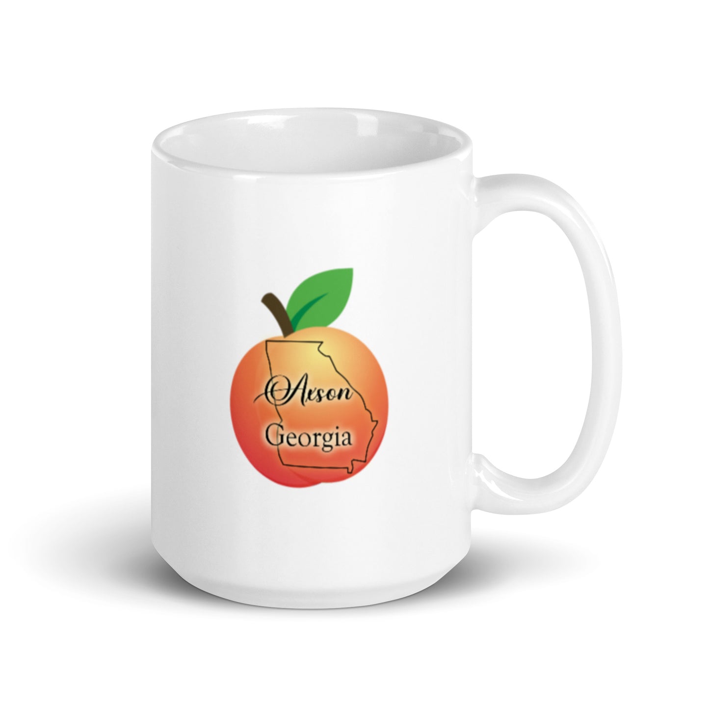 Axson Georgia White glossy mug
