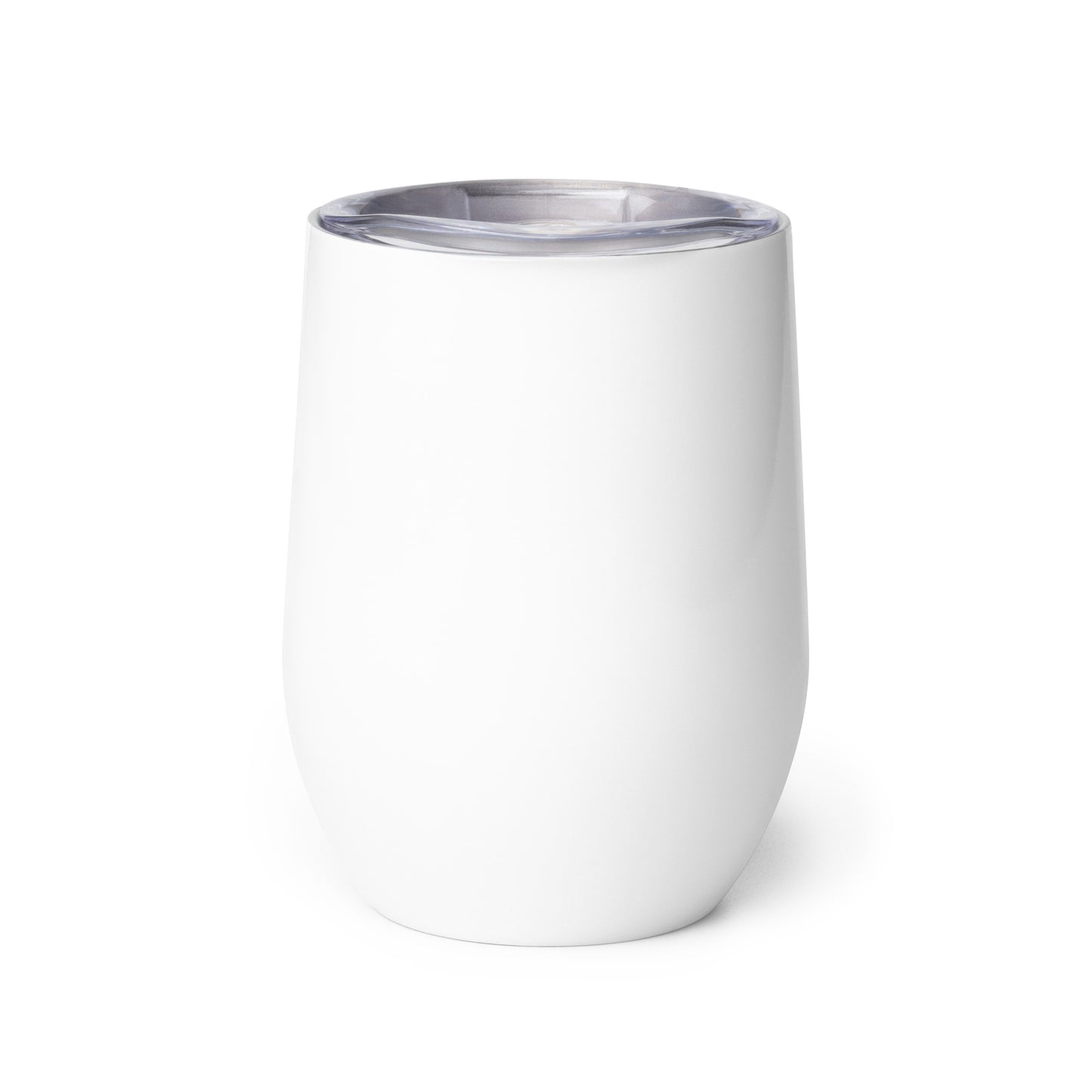 Iowa Gingham Snowman Wine tumbler