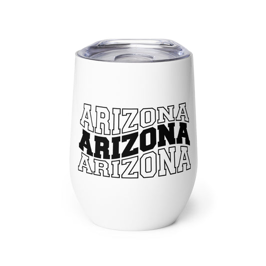 Arizona Wine tumbler