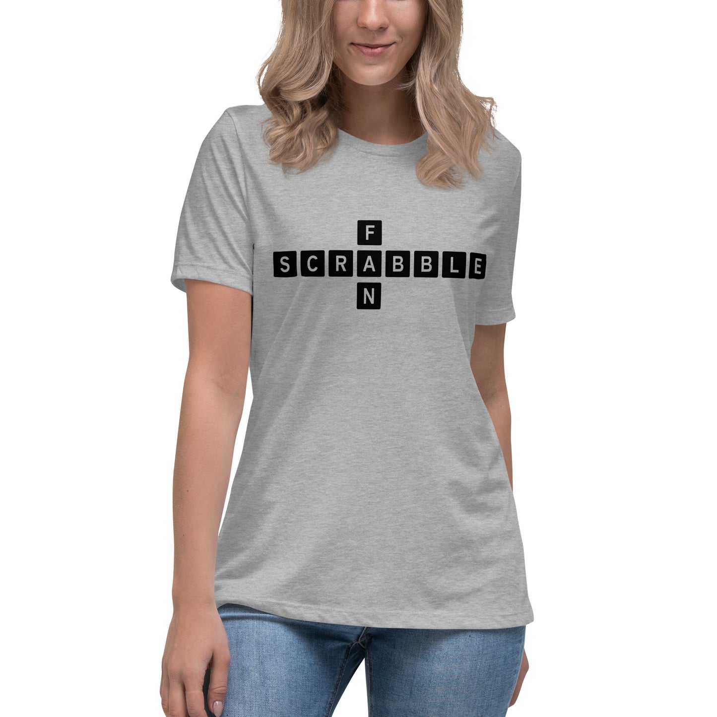 Scrabble Fan Women's Relaxed T-Shirt
