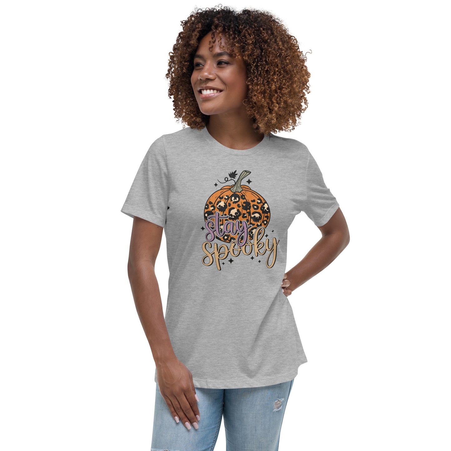 Stay Spooky Women's Relaxed T-Shirt Tee Tshirt