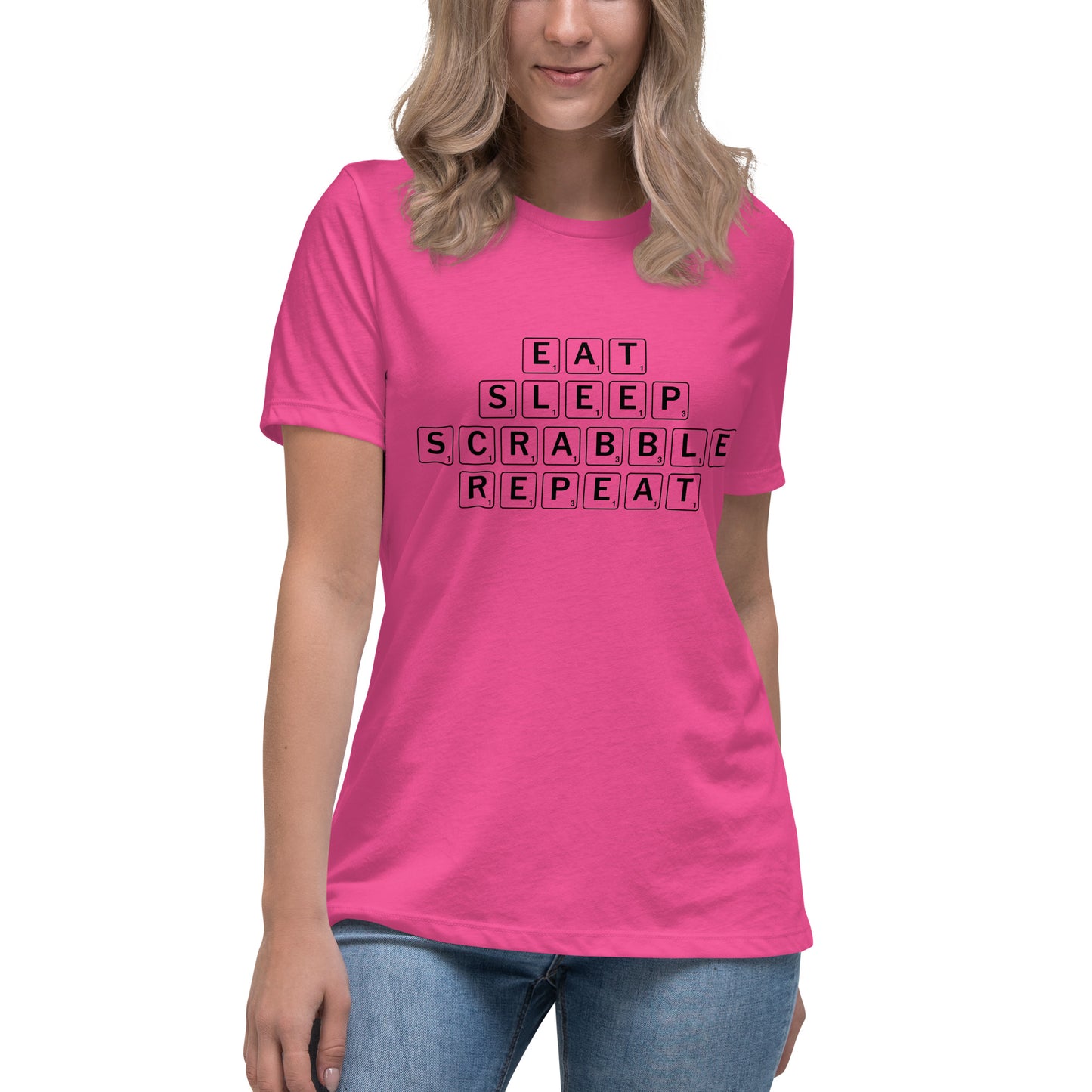 Eat Sleep Scrabble Repeat Unisex T-shirt