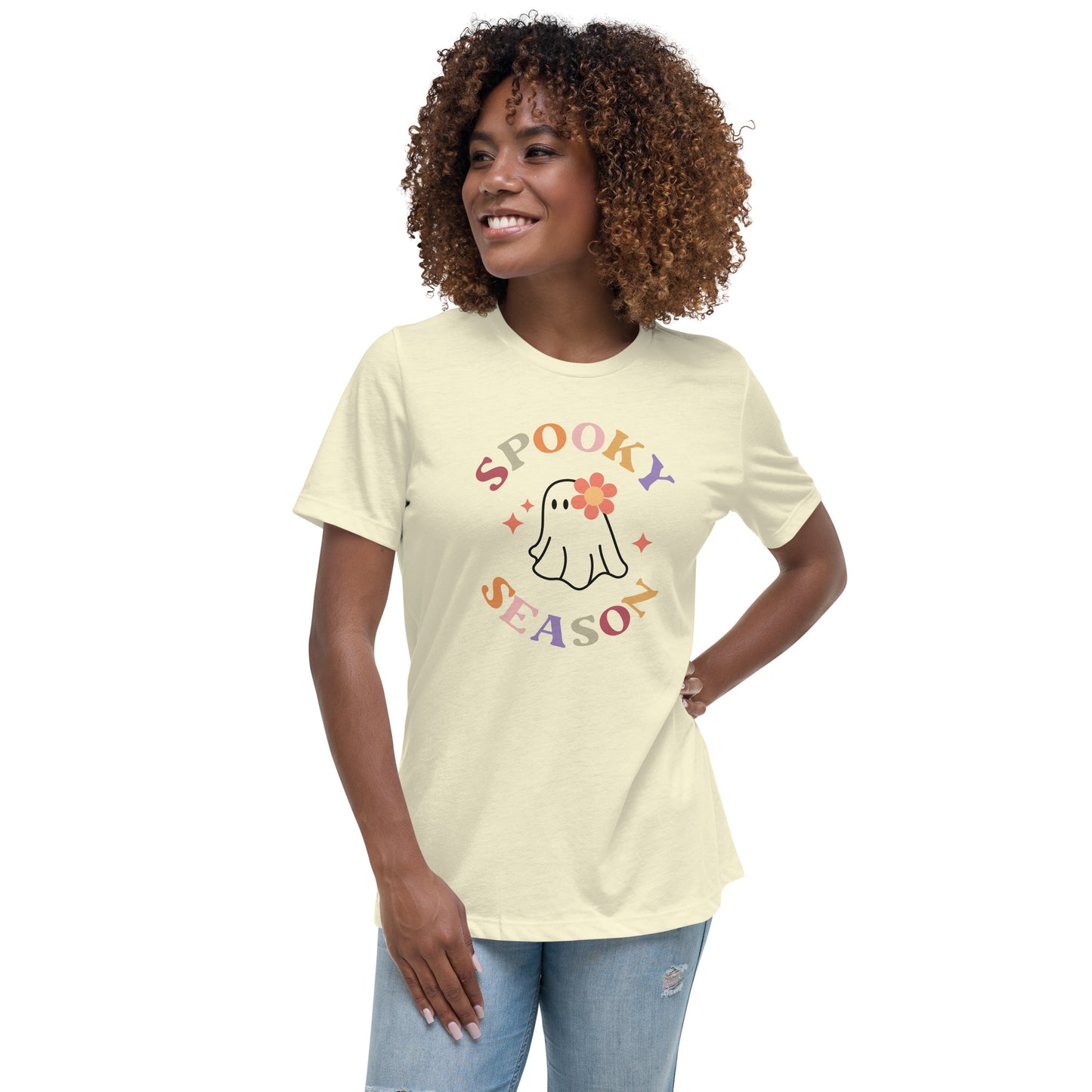 Spooky Season Women's Relaxed T-Shirt Tshirt Tee
