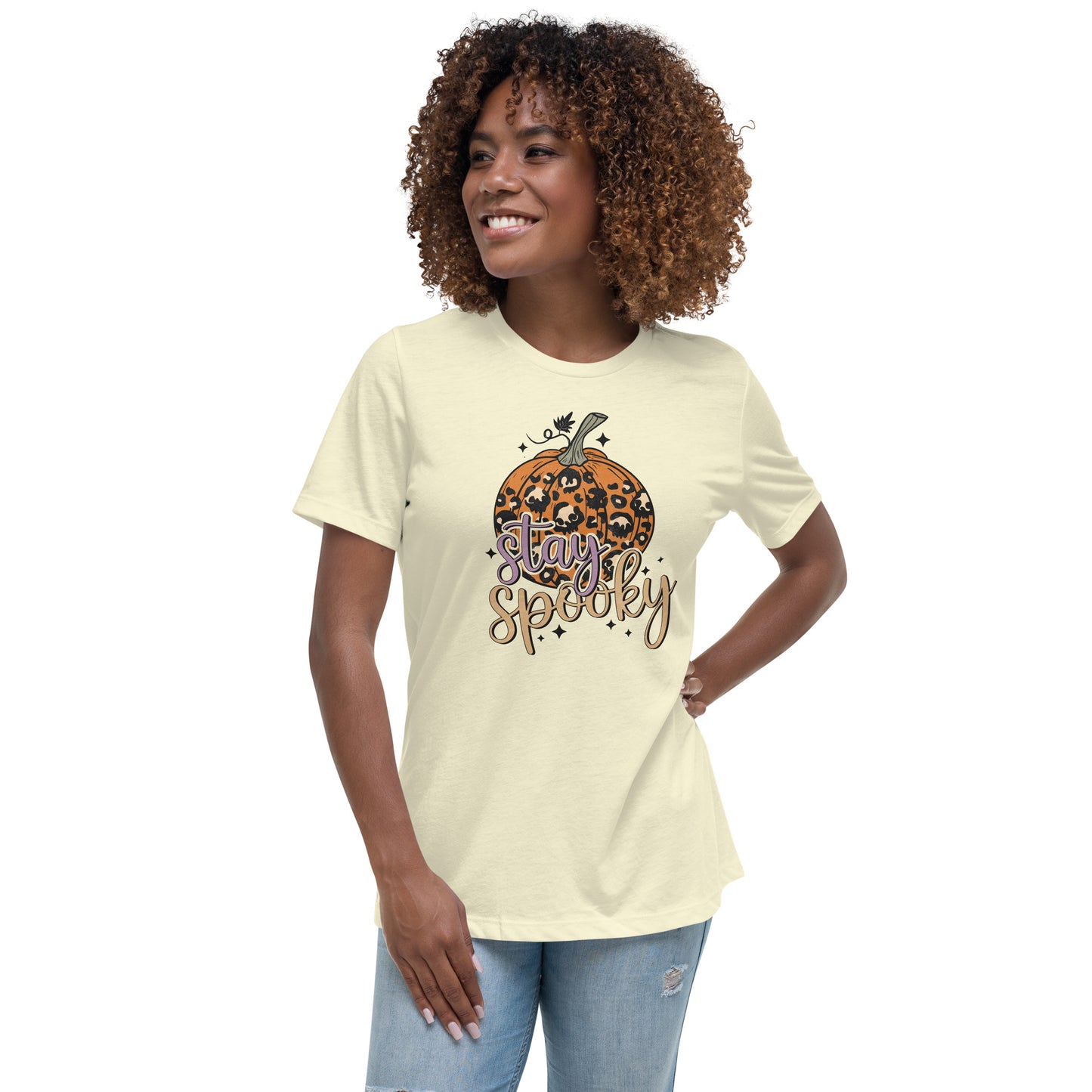 Stay Spooky Women's Relaxed T-Shirt Tee Tshirt