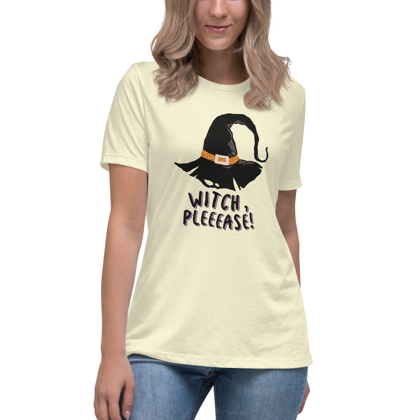 Witch Please! Women's Relaxed T-Shirt Tee Tshirt