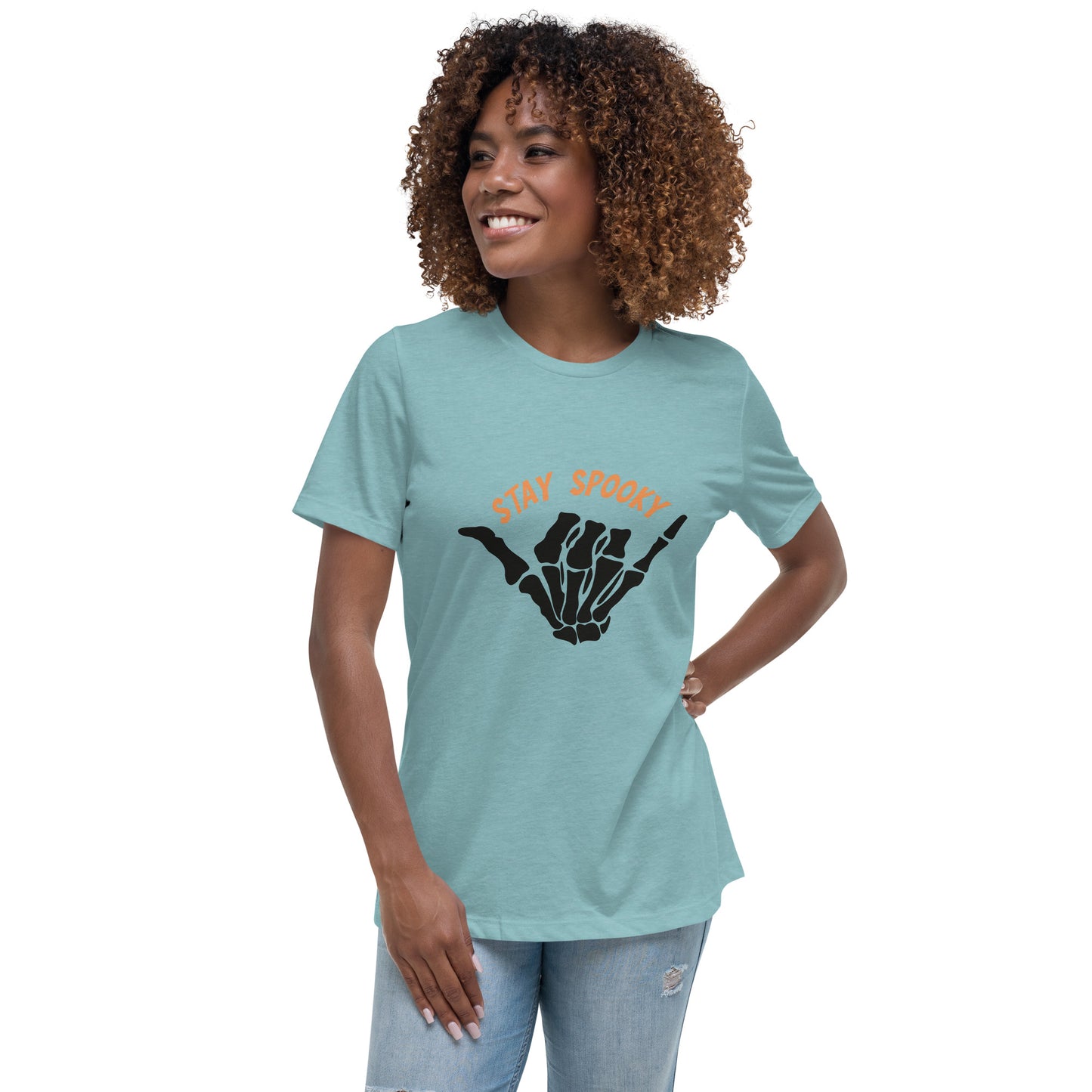 Stay Spooky Women's Relaxed T-Shirt Tee Tshirt