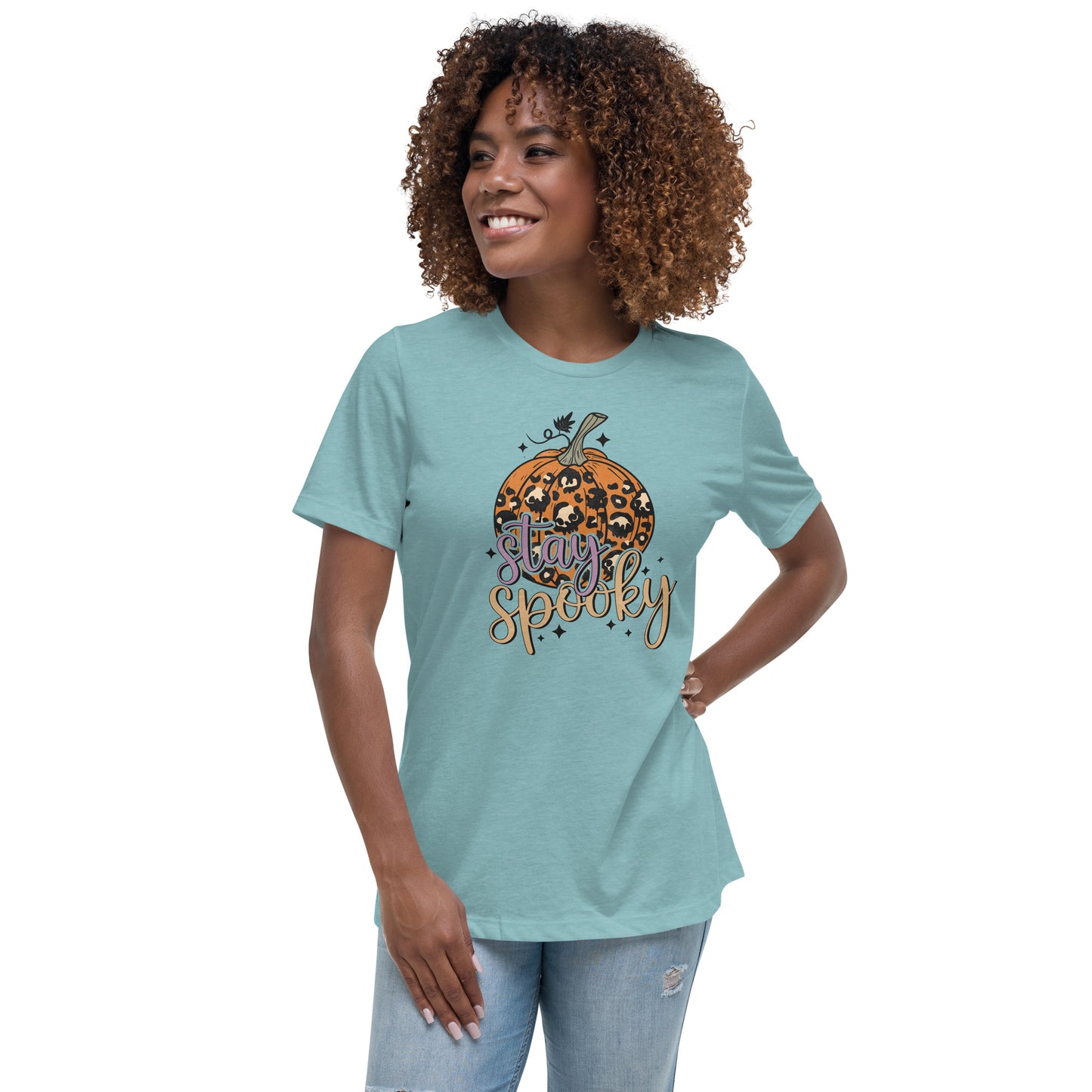 Stay Spooky Women's Relaxed T-Shirt Tee Tshirt