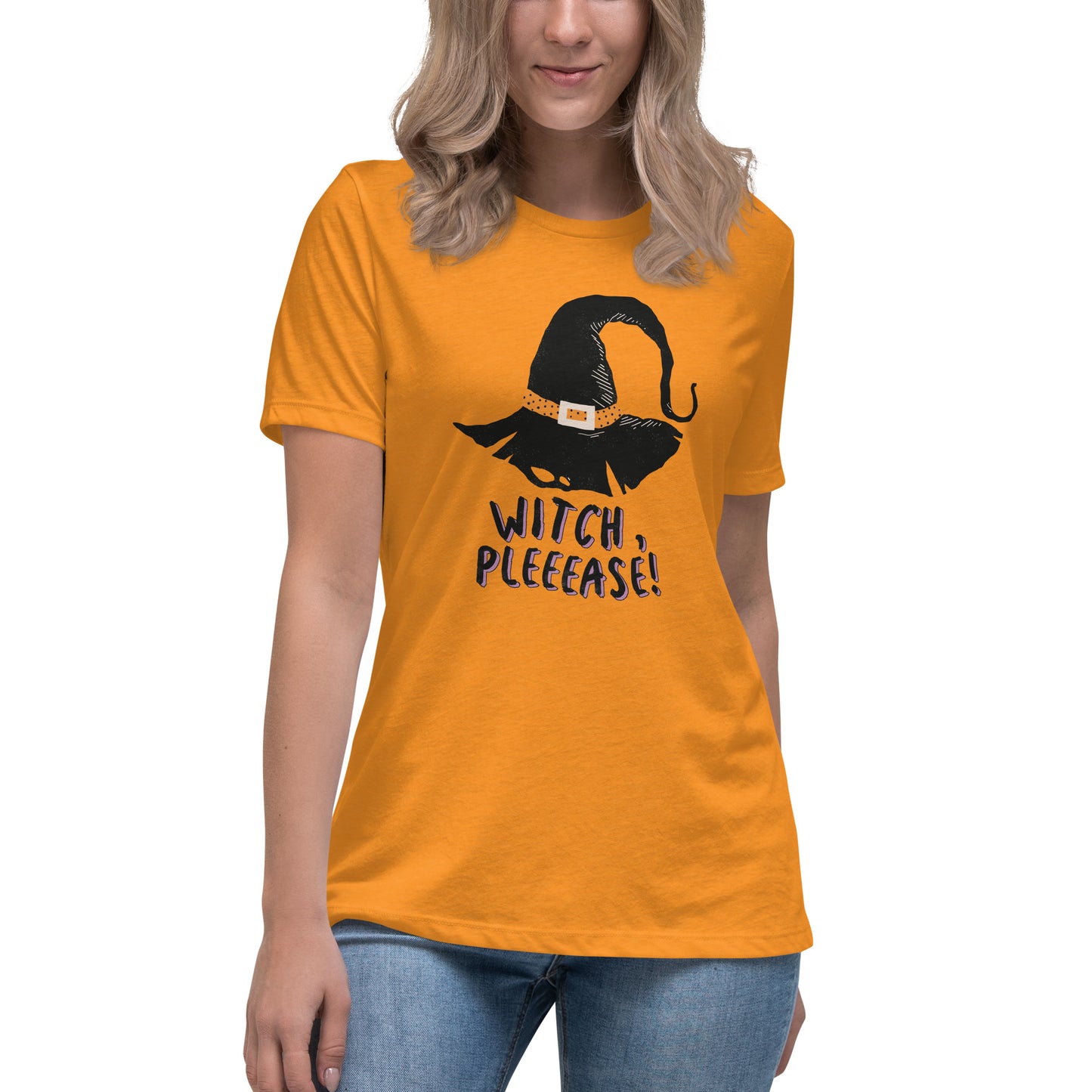Witch Please! Women's Relaxed T-Shirt Tee Tshirt