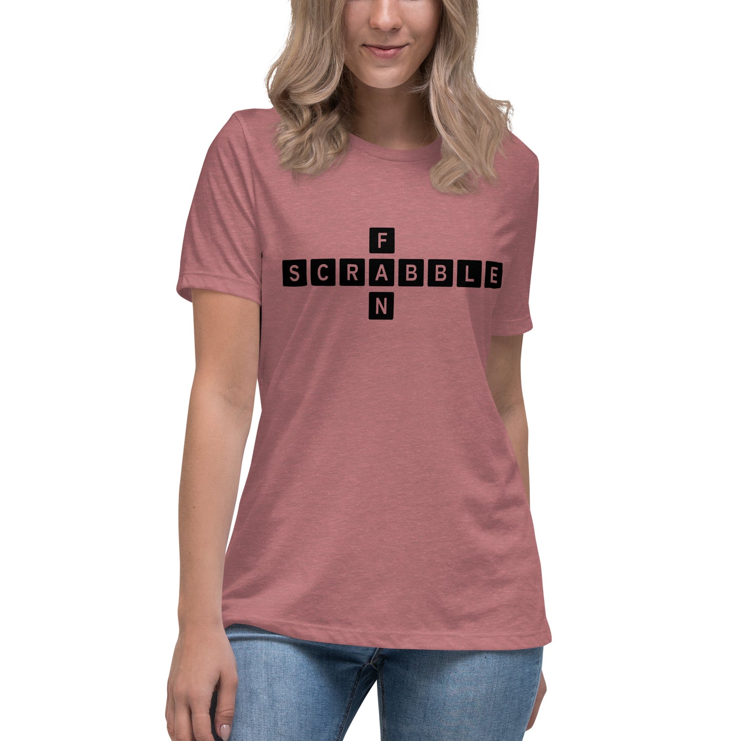 Scrabble Fan Women's Relaxed T-Shirt