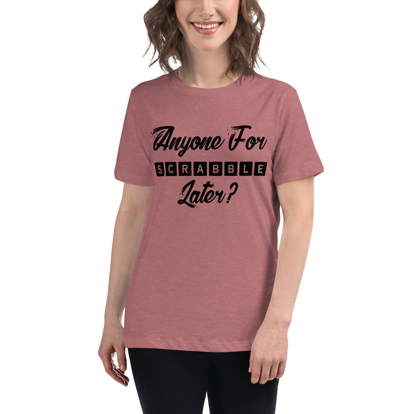 Anyone For Scrabble Later? Tshirt