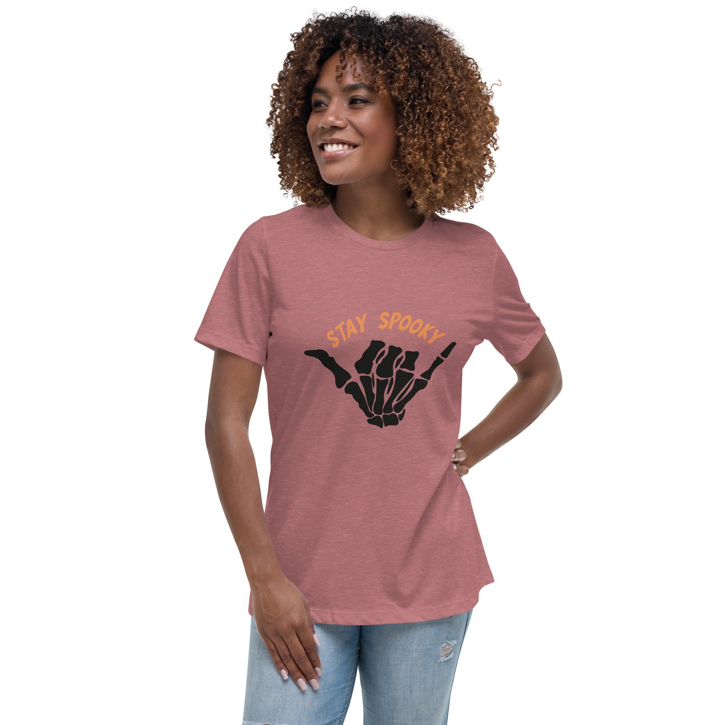 Stay Spooky Women's Relaxed T-Shirt Tee Tshirt