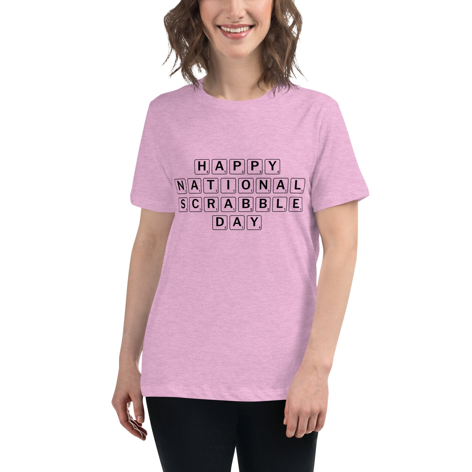 Happy National Scrabble Day Unisex T-shirt
