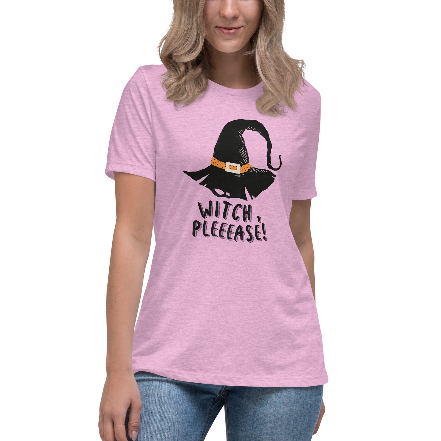 Witch Please! Women's Relaxed T-Shirt Tee Tshirt