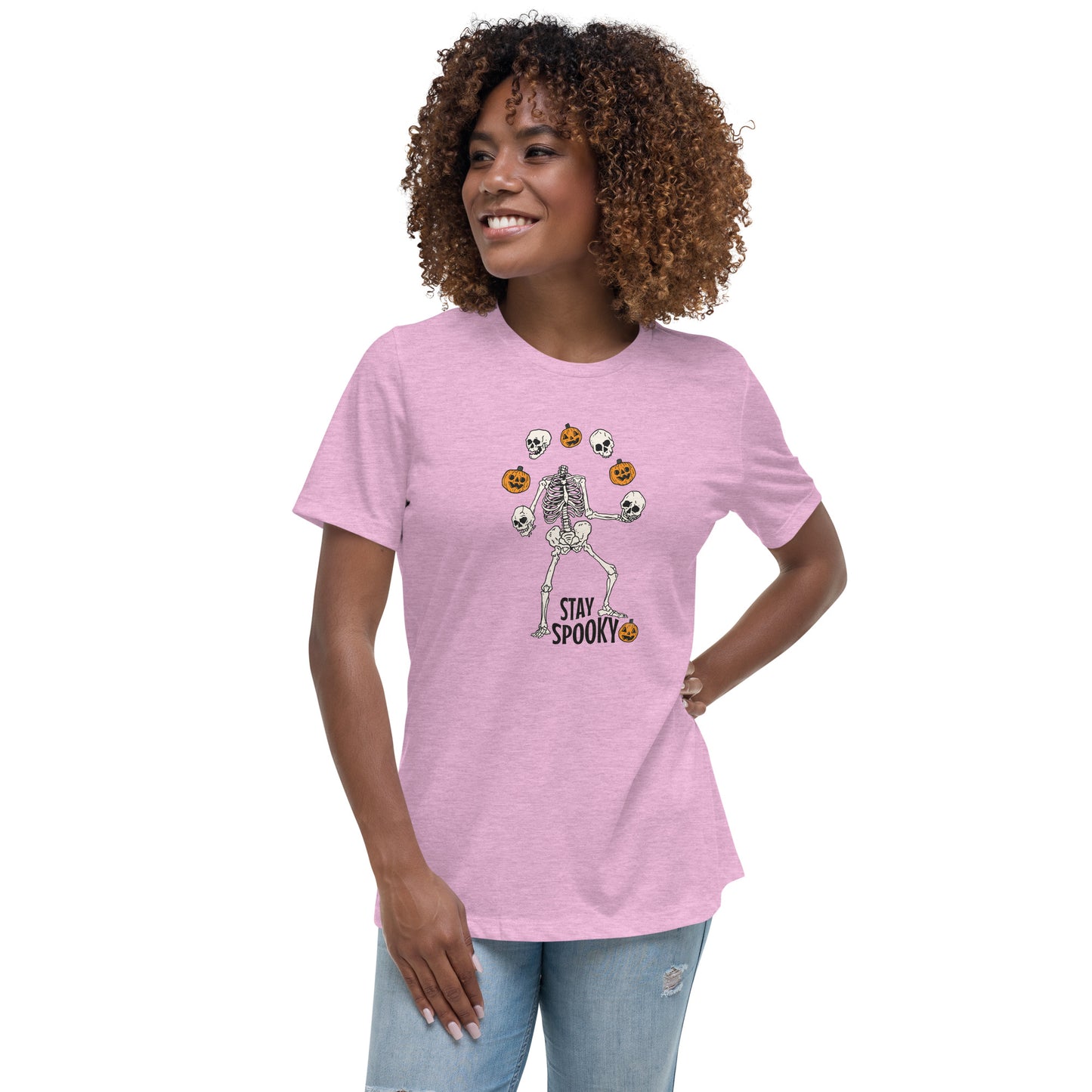 Stay Spooky Women's Relaxed T-Shirt Tee Tshirt