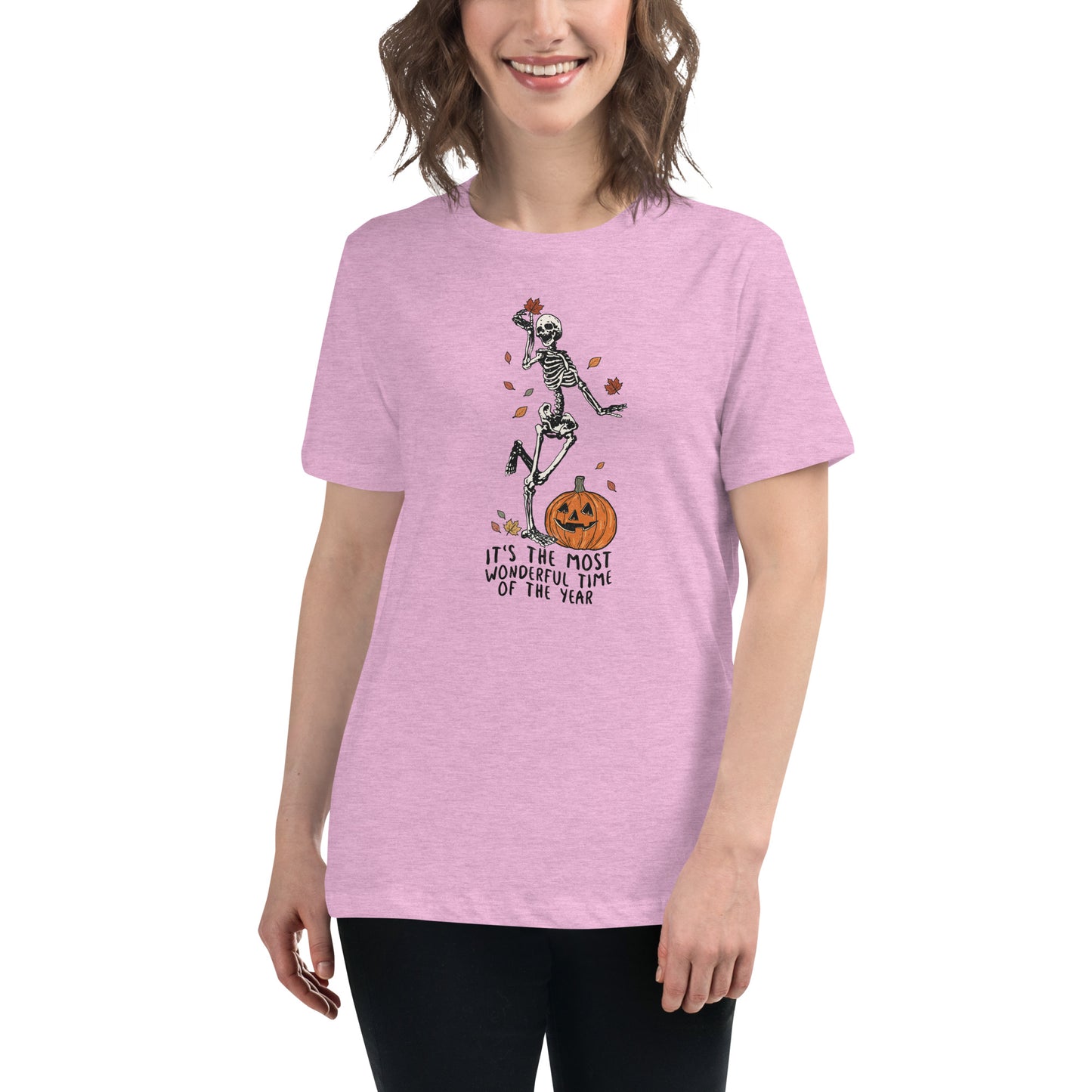 It's the Most Wonderful Time of the Year Halloween Women's Relaxed T-Shirt Tee Tshirt