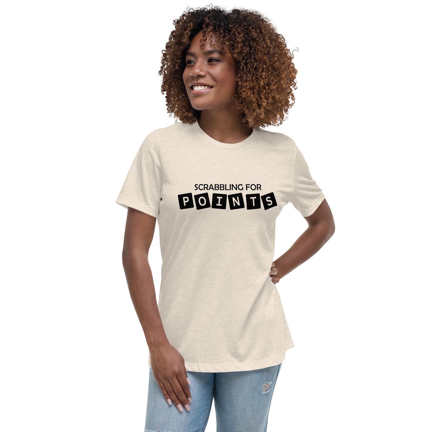 Scrabbling for Points Women's Relaxed T-Shirt