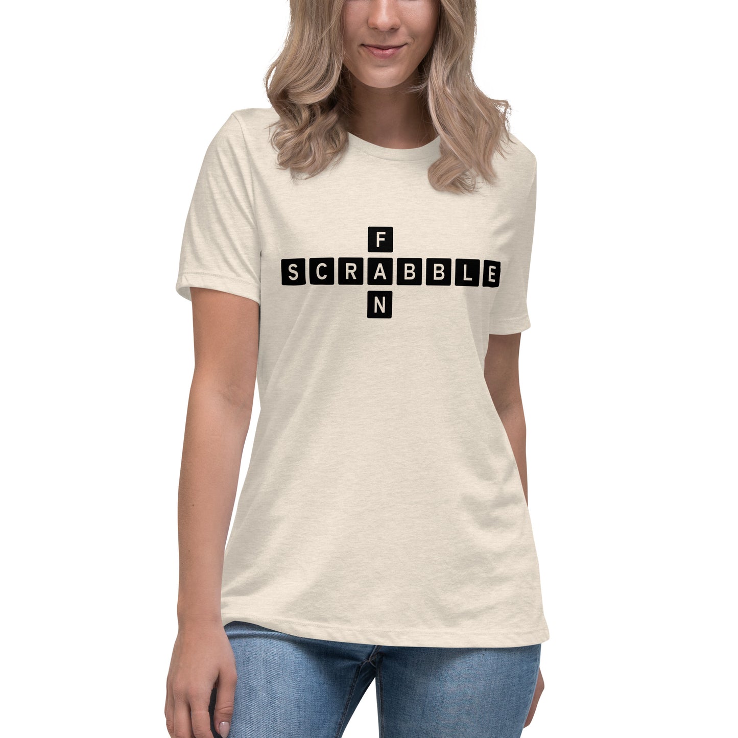 Scrabble Fan Women's Relaxed T-Shirt