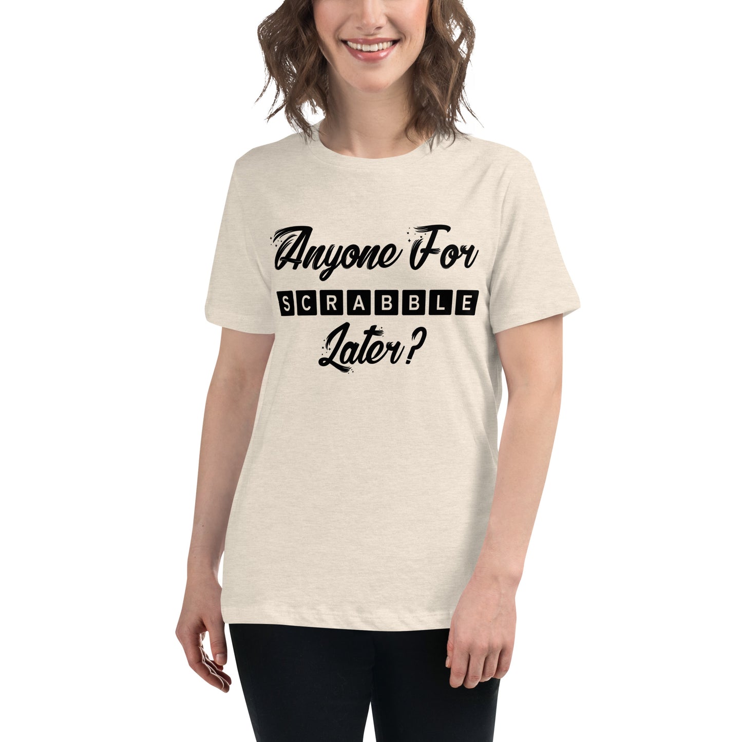 Anyone For Scrabble Later? Tshirt