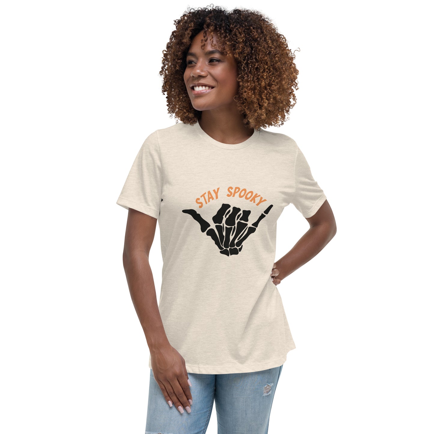 Stay Spooky Women's Relaxed T-Shirt Tee Tshirt