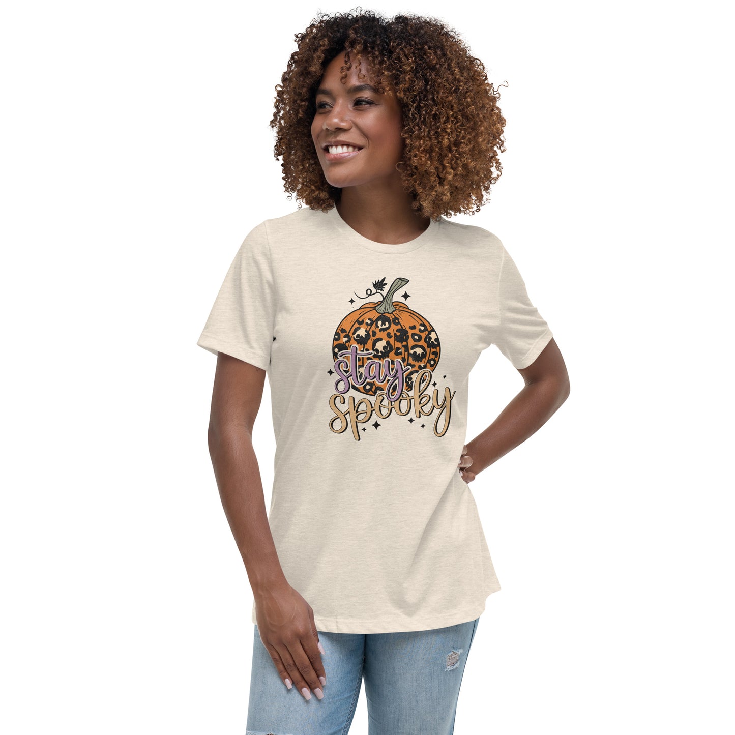 Stay Spooky Women's Relaxed T-Shirt Tee Tshirt