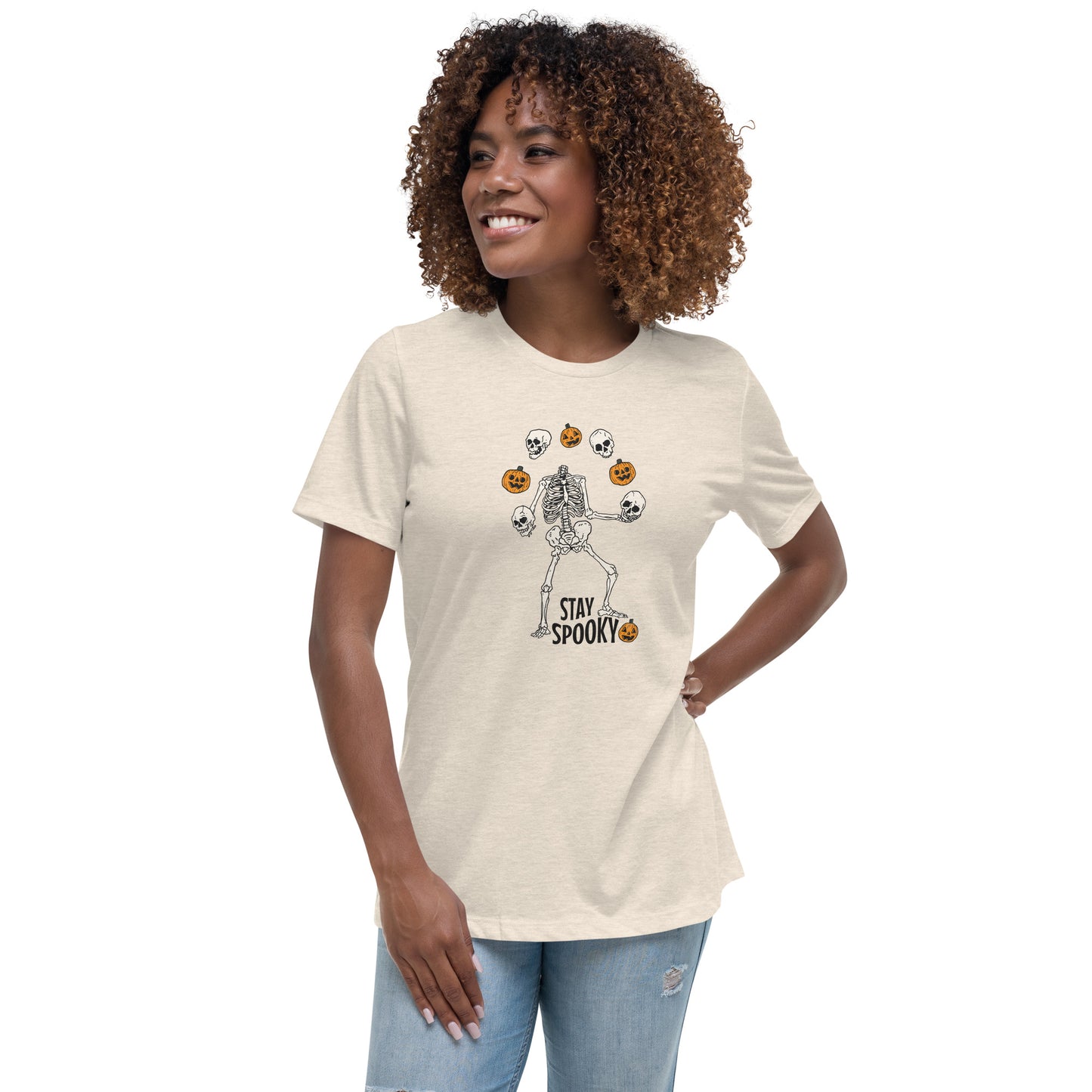 Stay Spooky Women's Relaxed T-Shirt Tee Tshirt