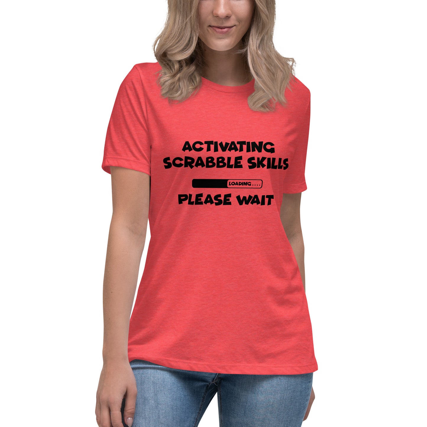 Activating Scrabble Skills Please Wait T-shirt