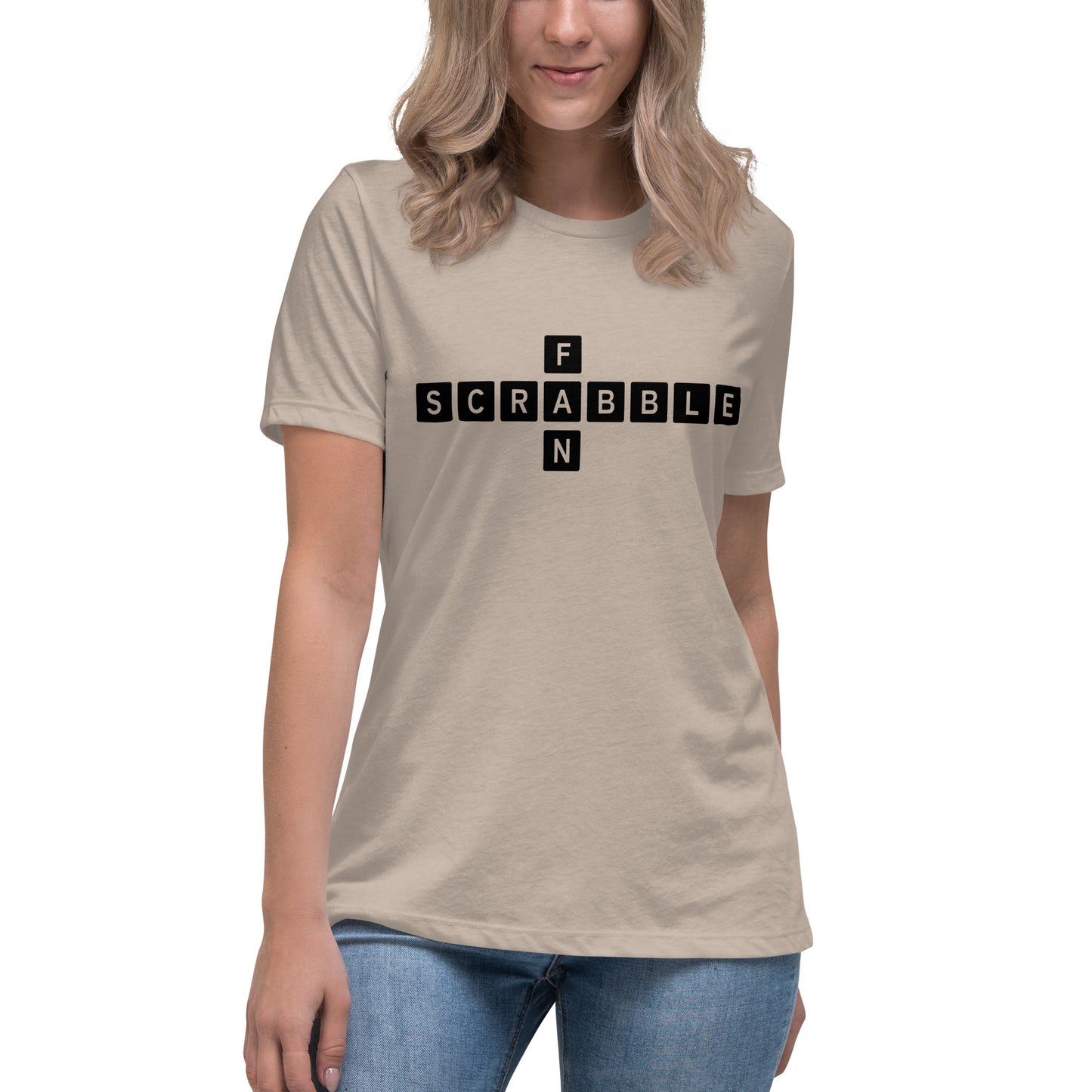 Scrabble Fan Women's Relaxed T-Shirt