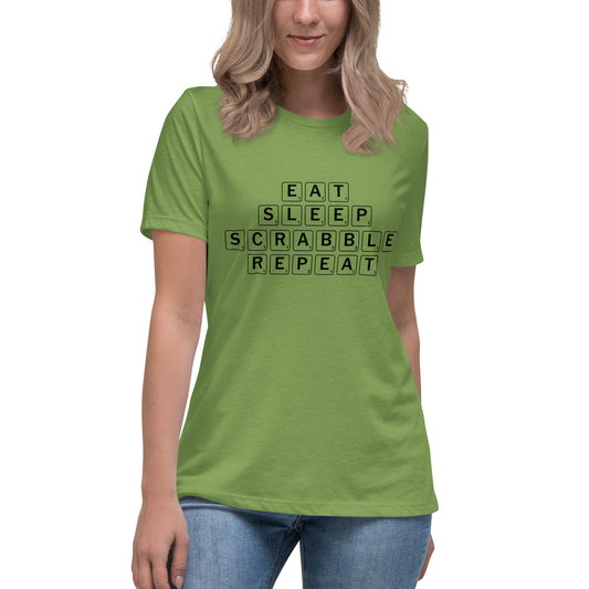 Eat Sleep Scrabble Repeat Unisex T-shirt