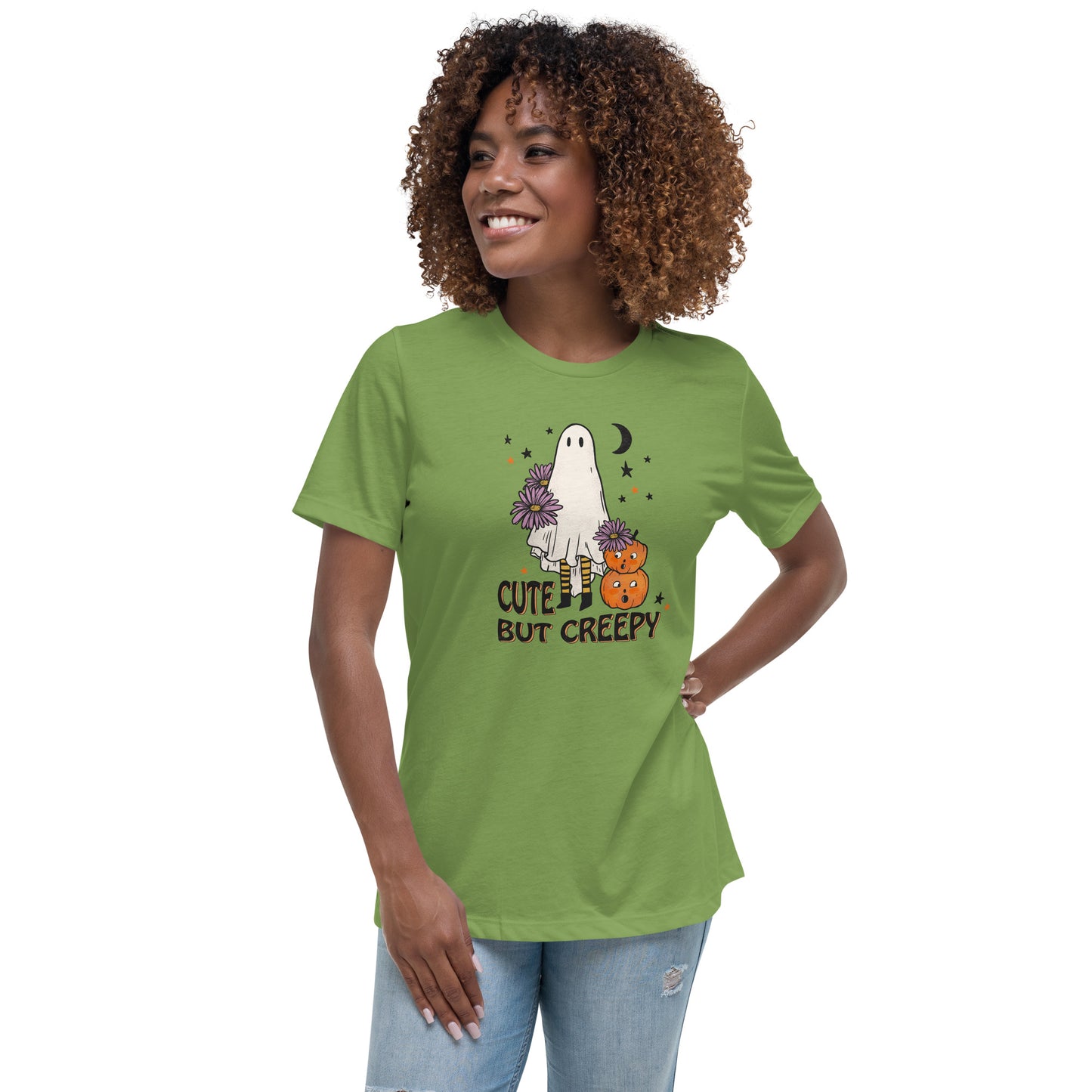 Cute But Creepy Women's Relaxed T-Shirt Tee Tshirt