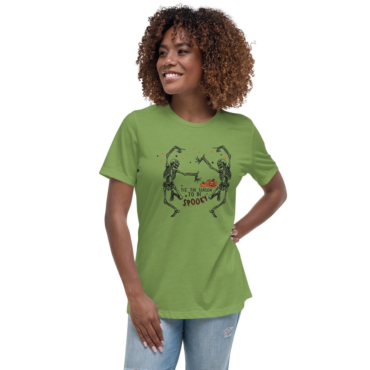 Tis the Season to be Spooky Women's Relaxed T-Shirt Tee Tshirt