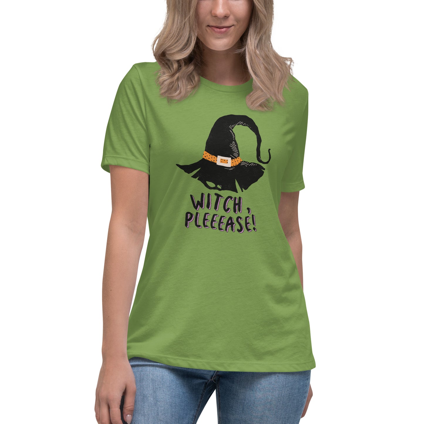 Witch Please! Women's Relaxed T-Shirt Tee Tshirt