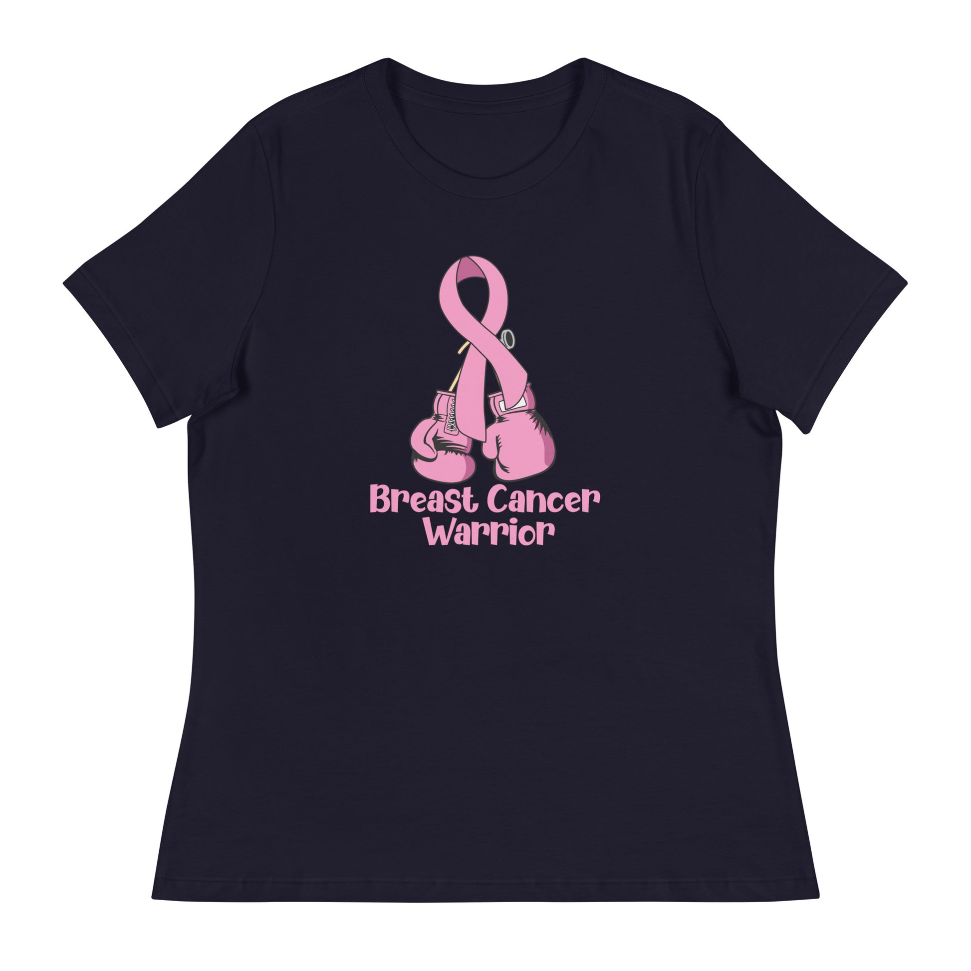 Breast Cancer Warrior Women's Relaxed Tshirt