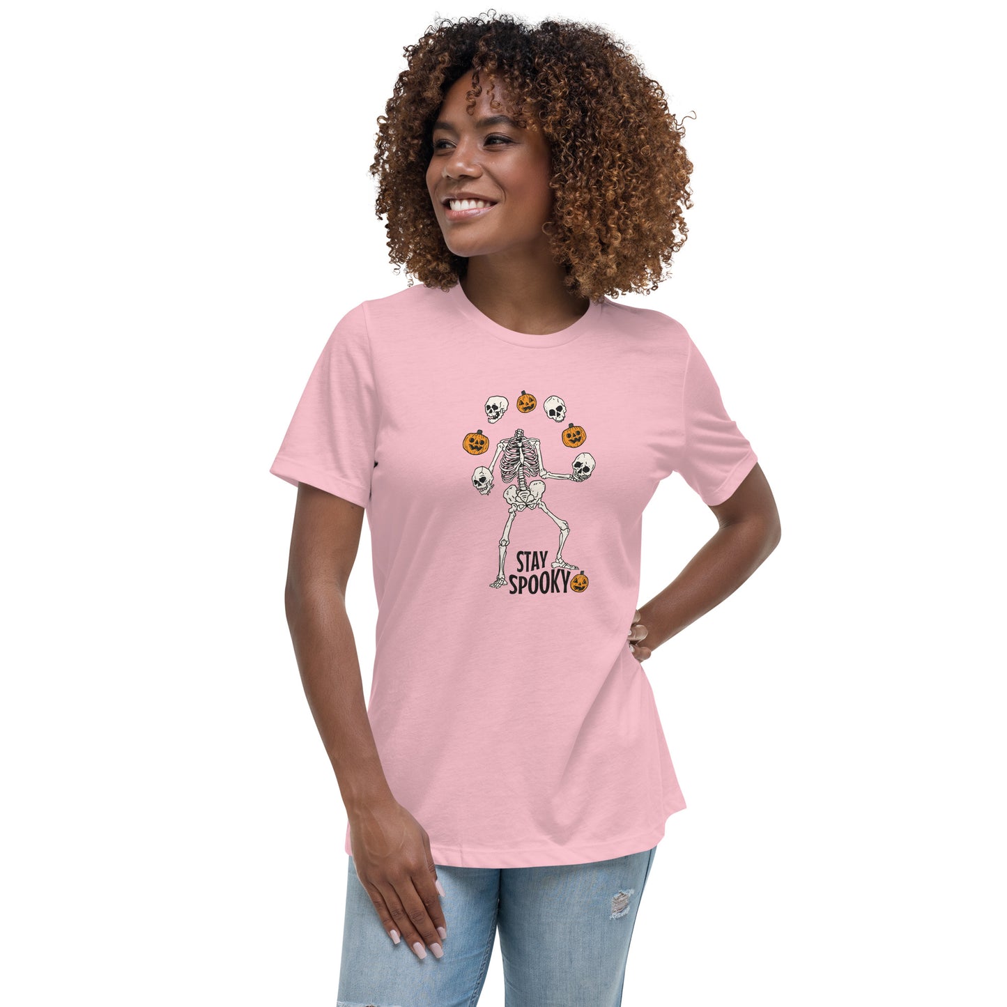 Stay Spooky Women's Relaxed T-Shirt Tee Tshirt