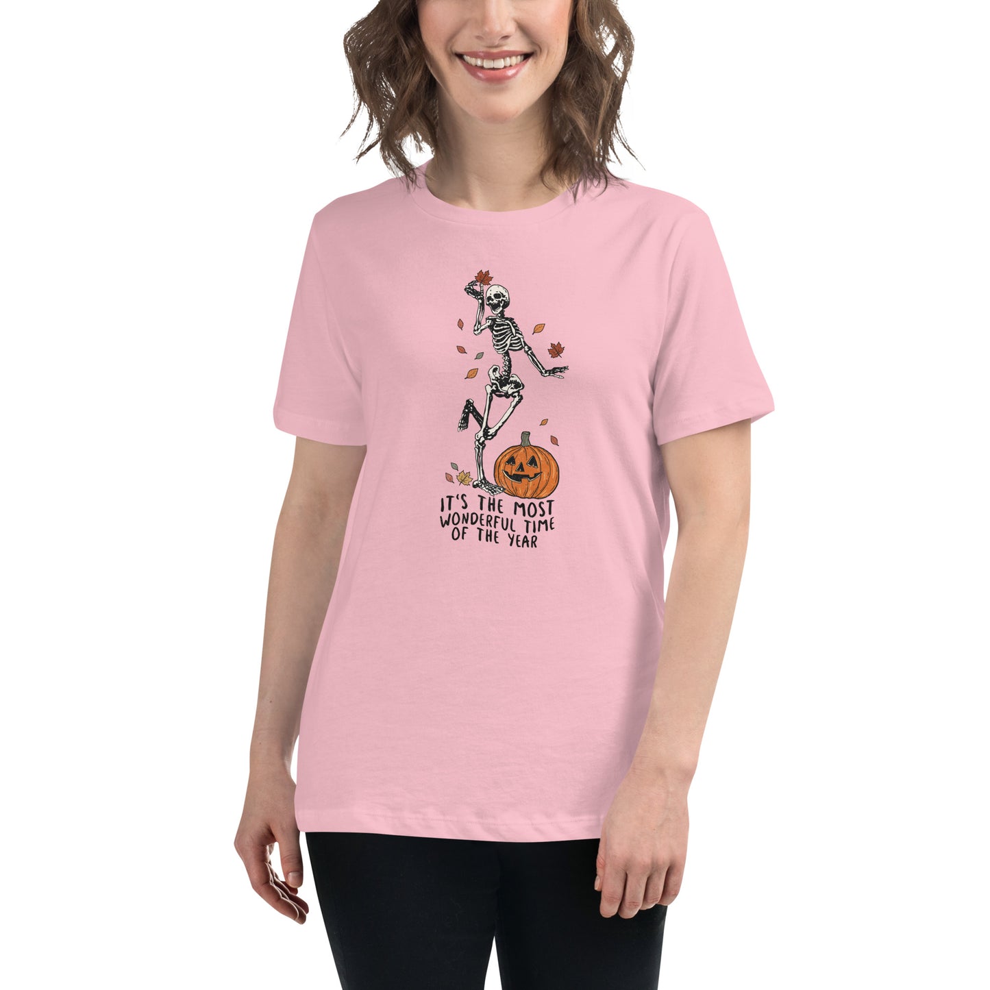 It's the Most Wonderful Time of the Year Halloween Women's Relaxed T-Shirt Tee Tshirt