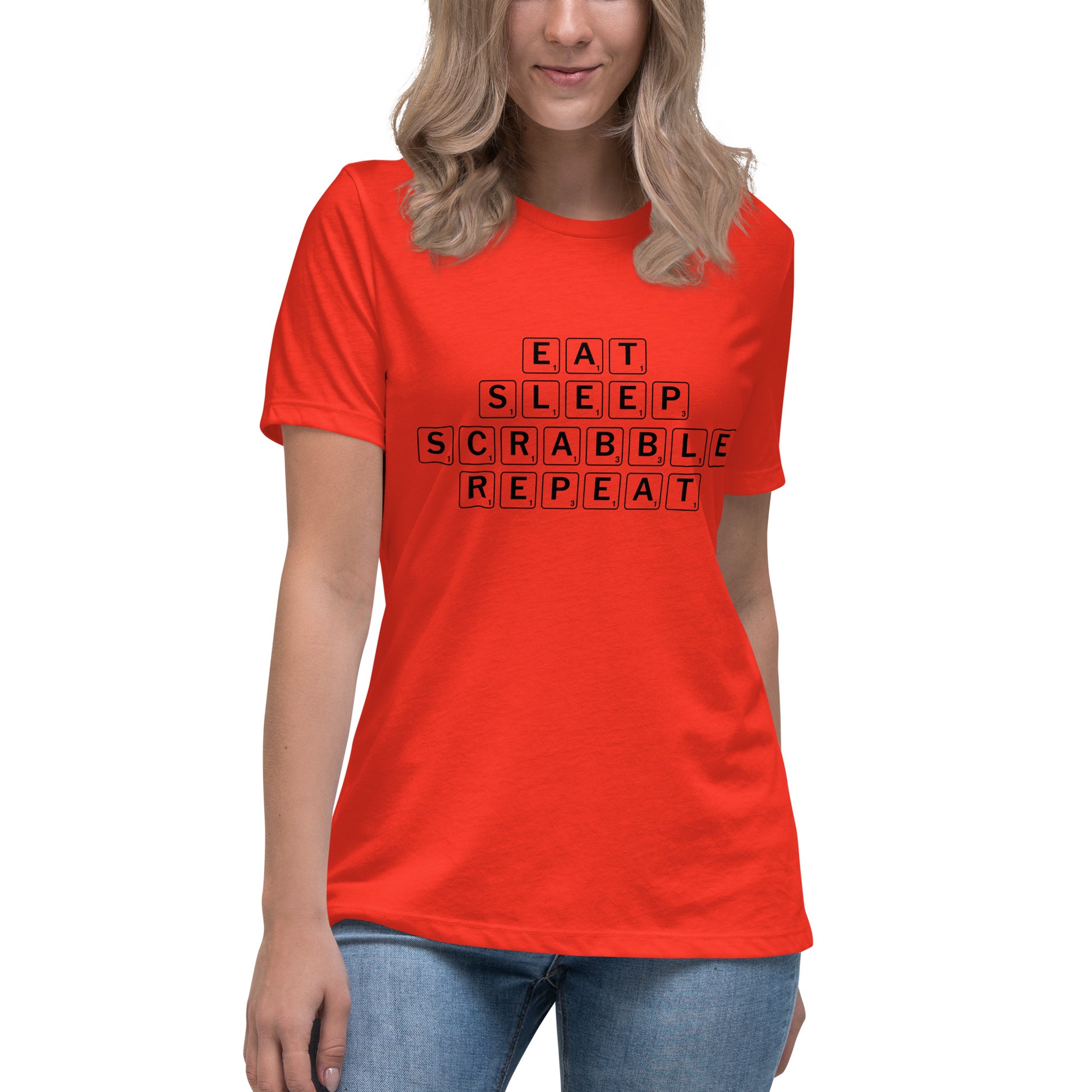 Eat Sleep Scrabble Repeat Unisex T-shirt