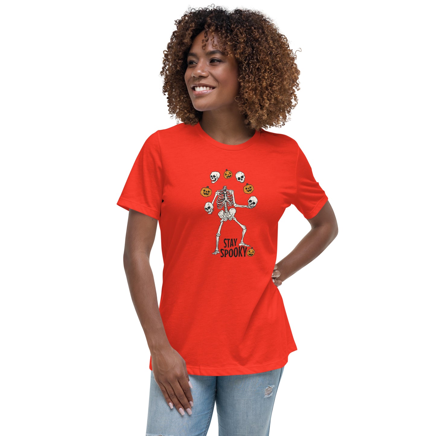 Stay Spooky Women's Relaxed T-Shirt Tee Tshirt