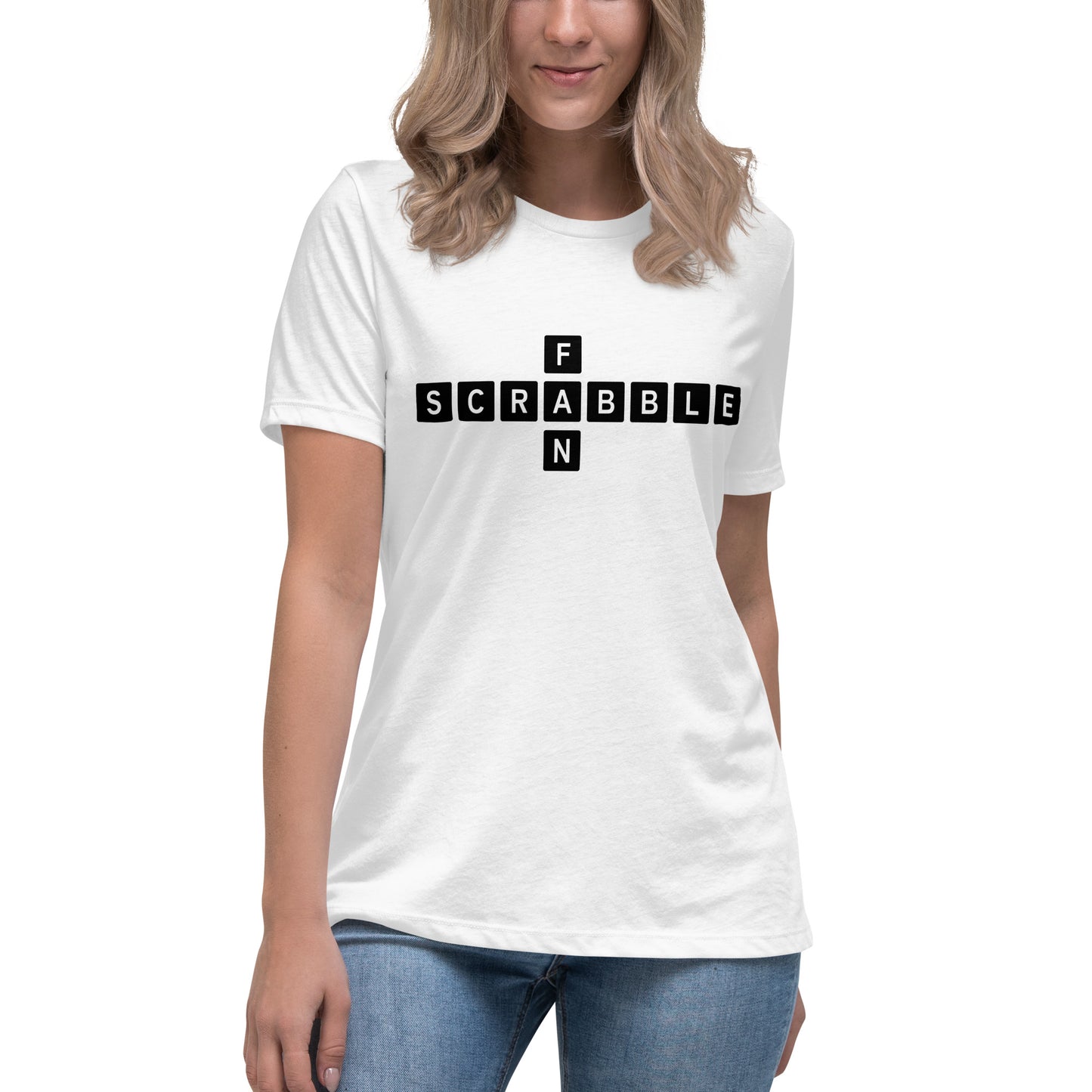 Scrabble Fan Women's Relaxed T-Shirt