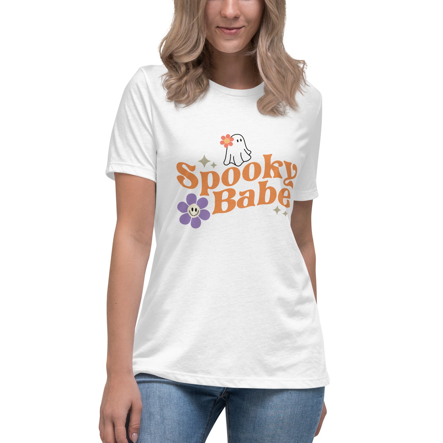 Spooky Babe Women's Relaxed T-Shirt Tee Tshirt
