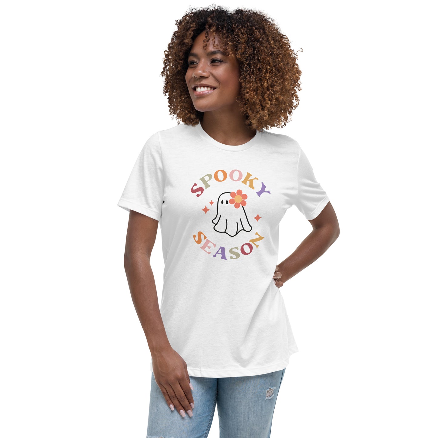 Spooky Season Women's Relaxed T-Shirt Tshirt Tee
