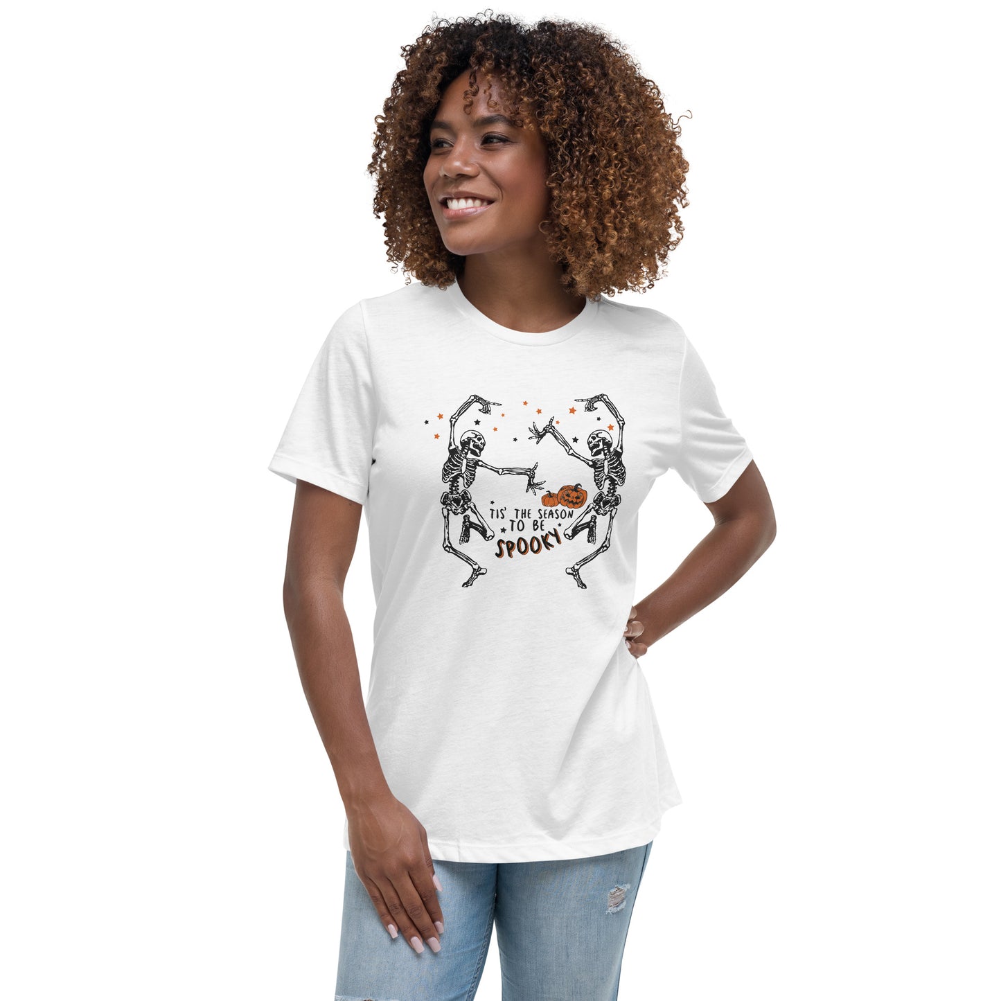 Tis the Season to be Spooky Women's Relaxed T-Shirt Tee Tshirt
