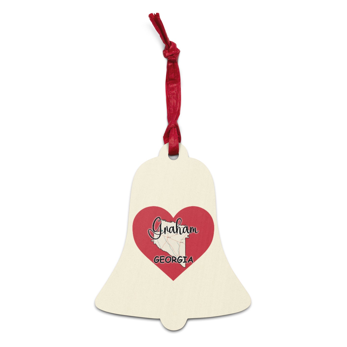 Graham Georgia Bell Wooden ornaments