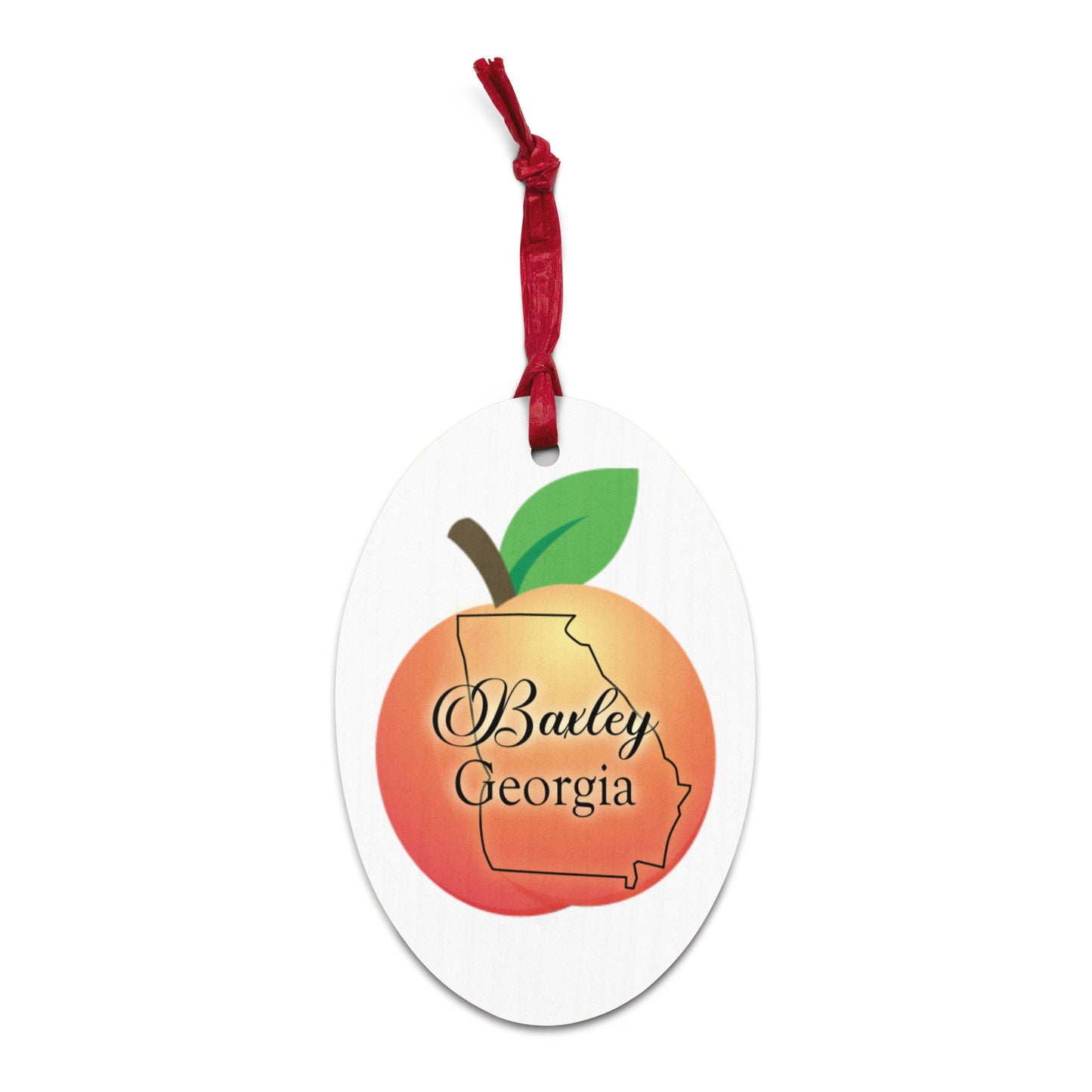 Baxley Georgia Wooden ornaments