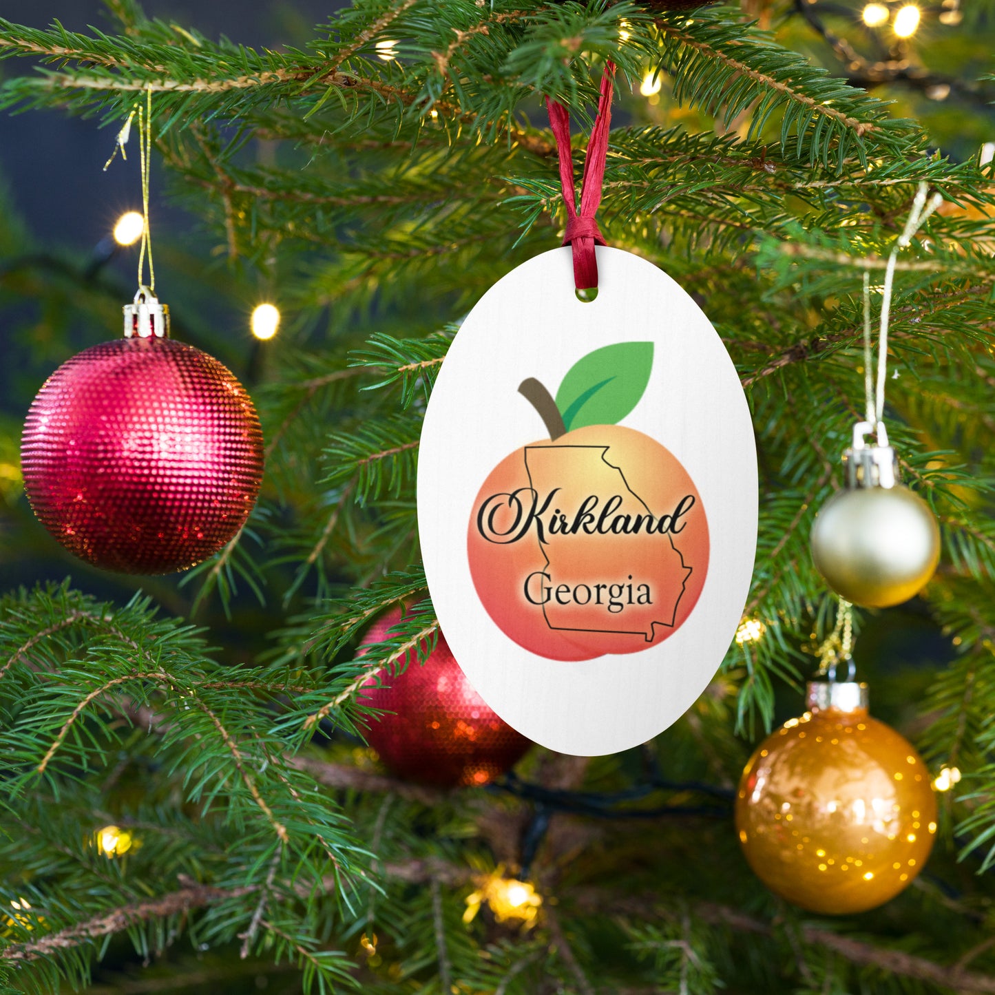 Kirkland Georgia Wooden ornaments
