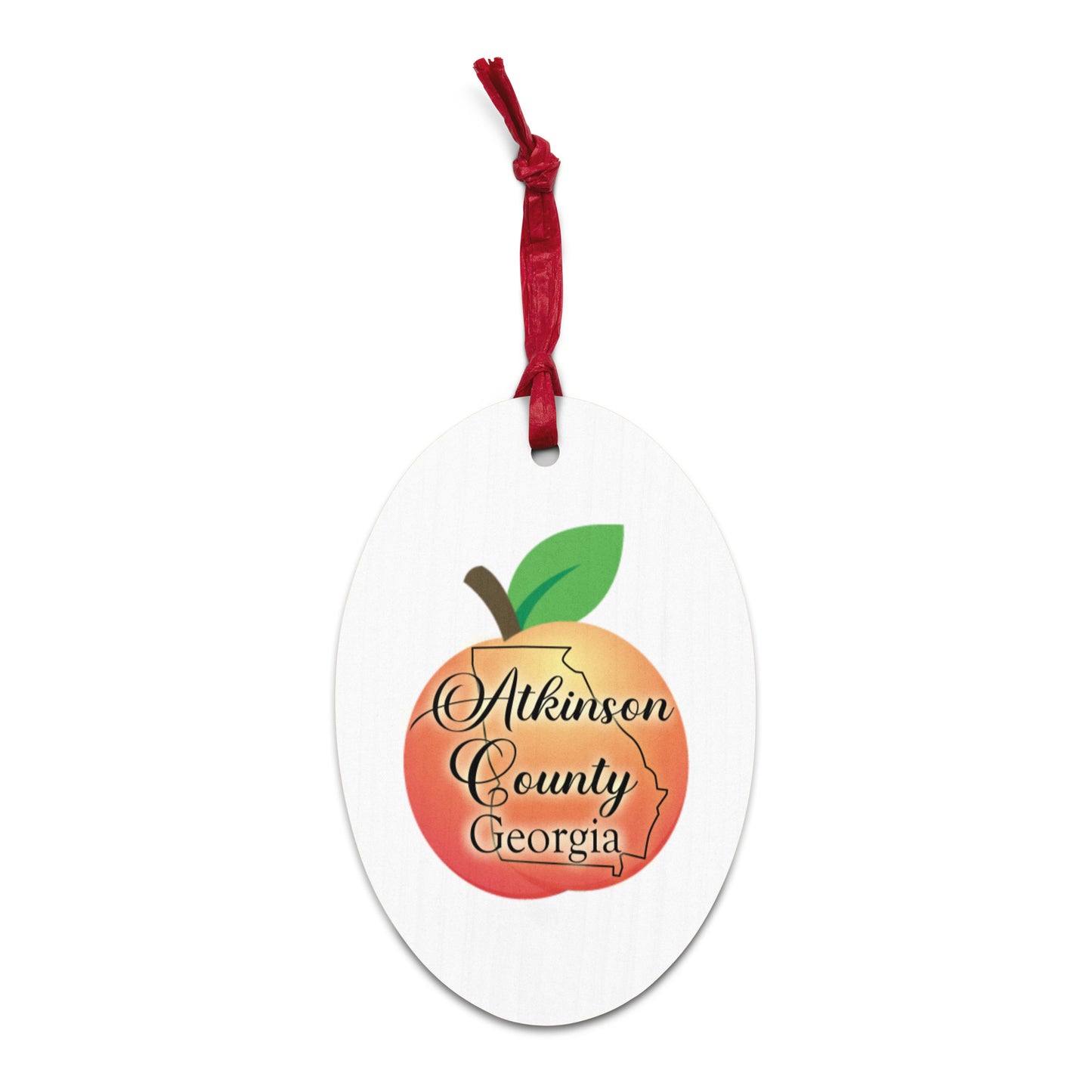 Atkinson County Georgia Wooden ornaments
