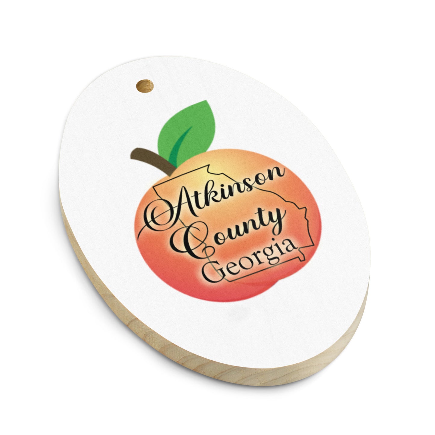 Atkinson County Georgia Wooden ornaments