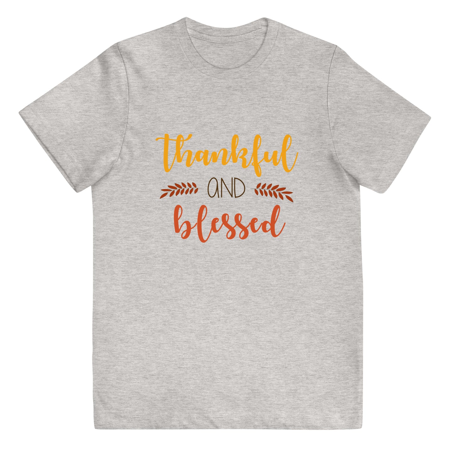 Thankful and Blessed Youth jersey t-shirt