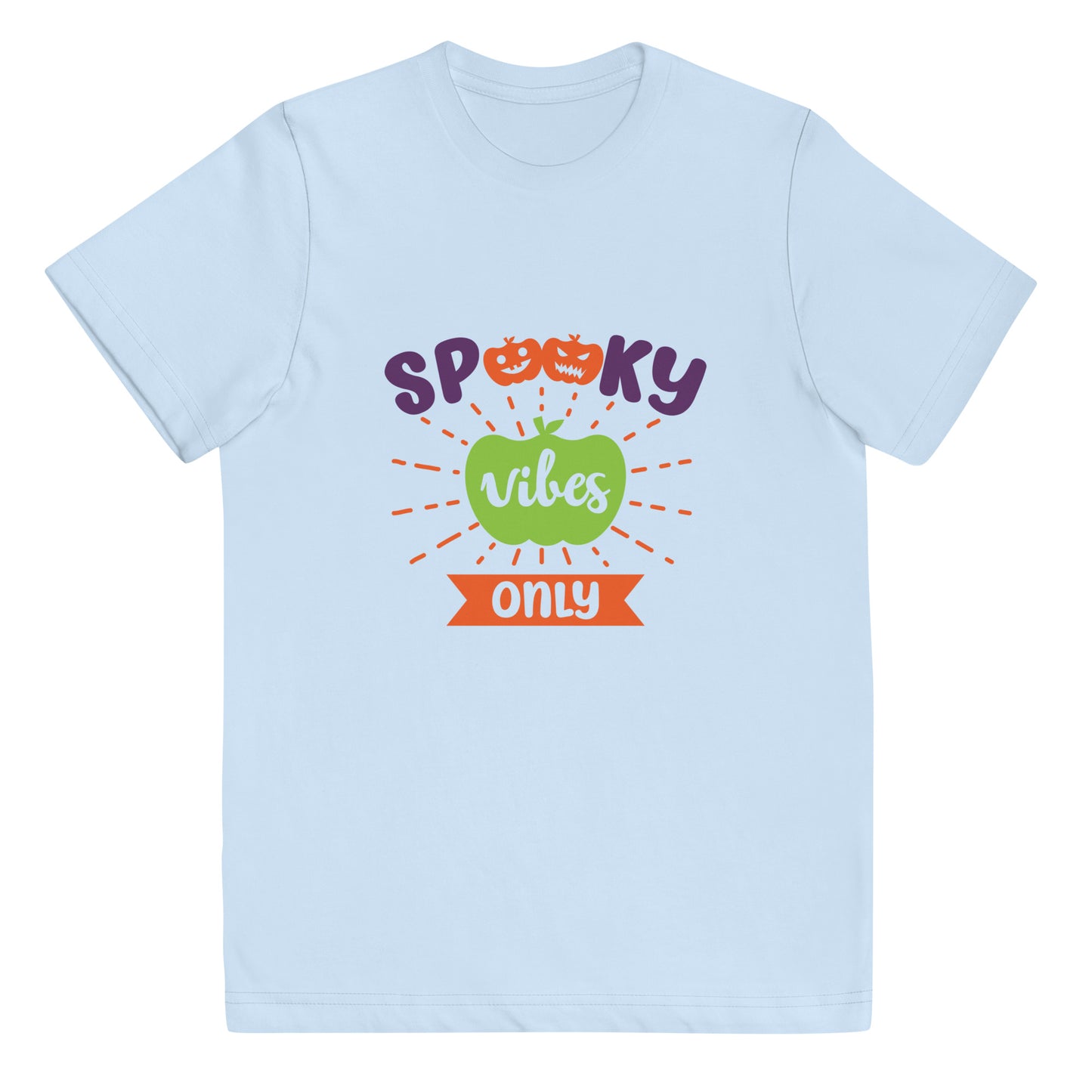 Spooky Vibes Only Youth jersey t-shirt
